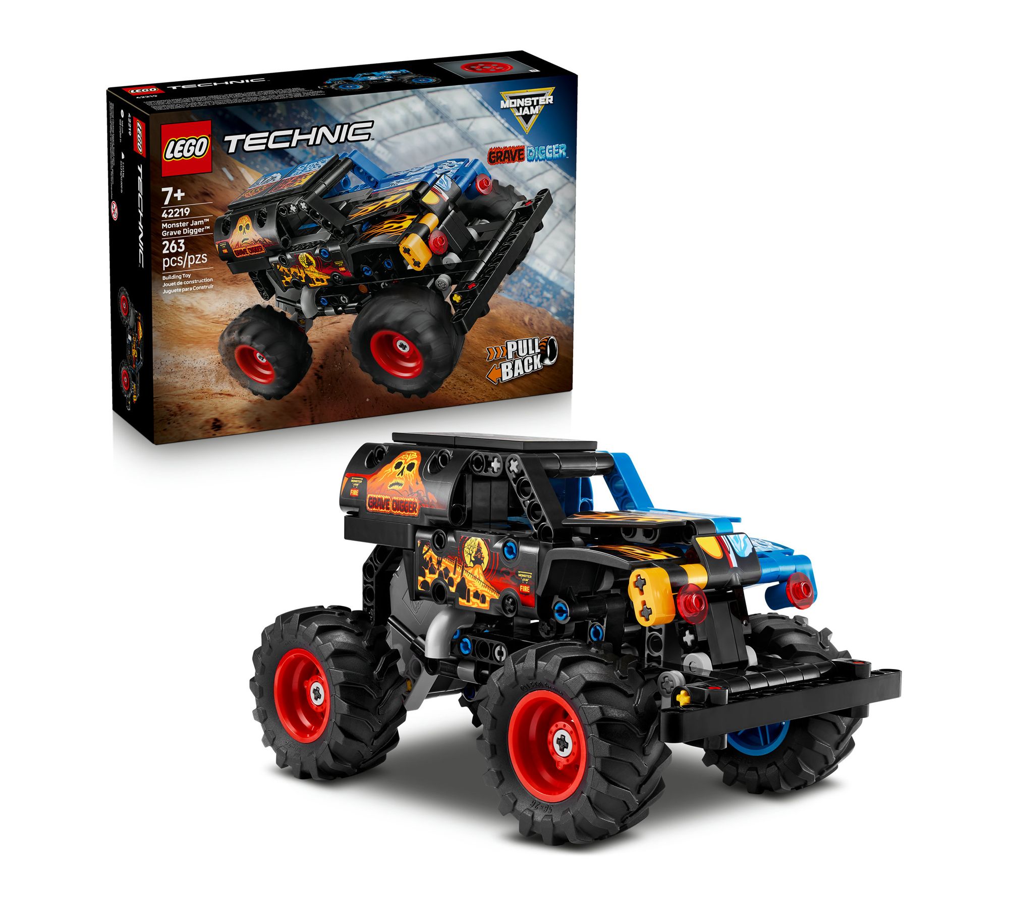 LEGO Technic Monster Jam Grave Digger Fire andIce 42219