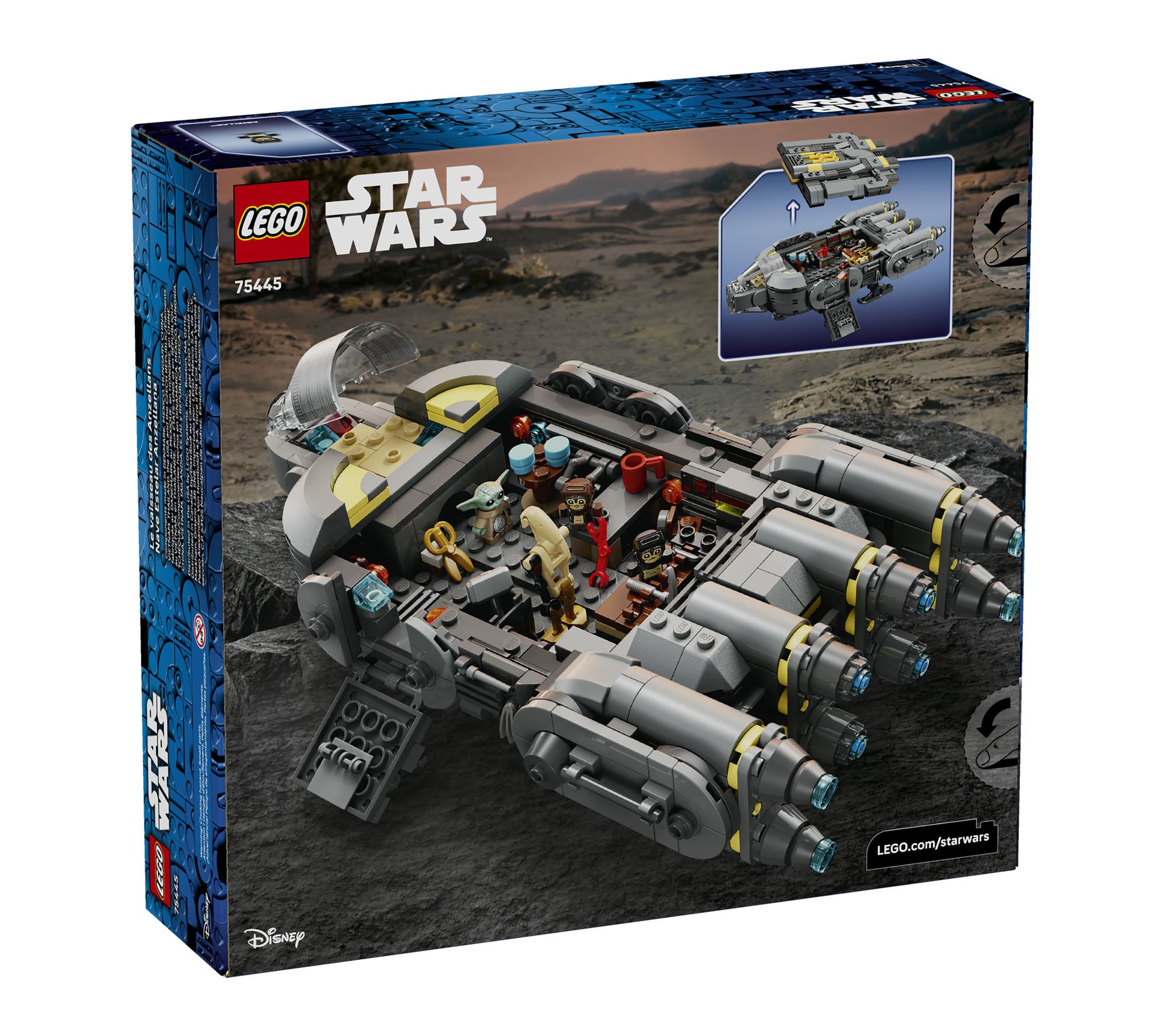 LEGO Star Wars TM Anzellan Starship 75445 - QVC.com