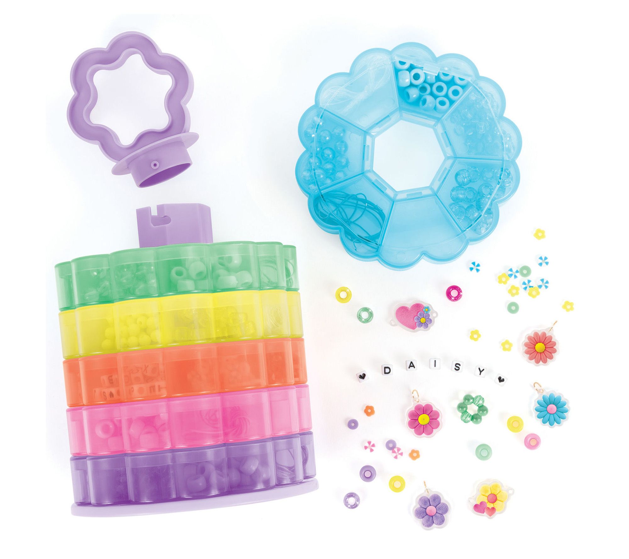 Make It Real Flower Tower Bead Storage
