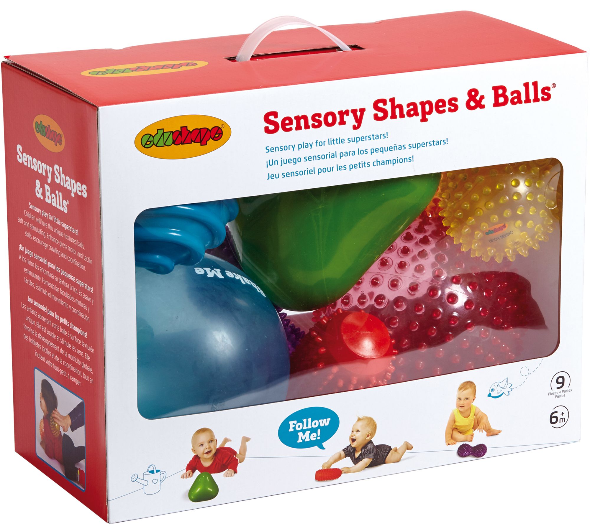 edushape rainbow soft ball