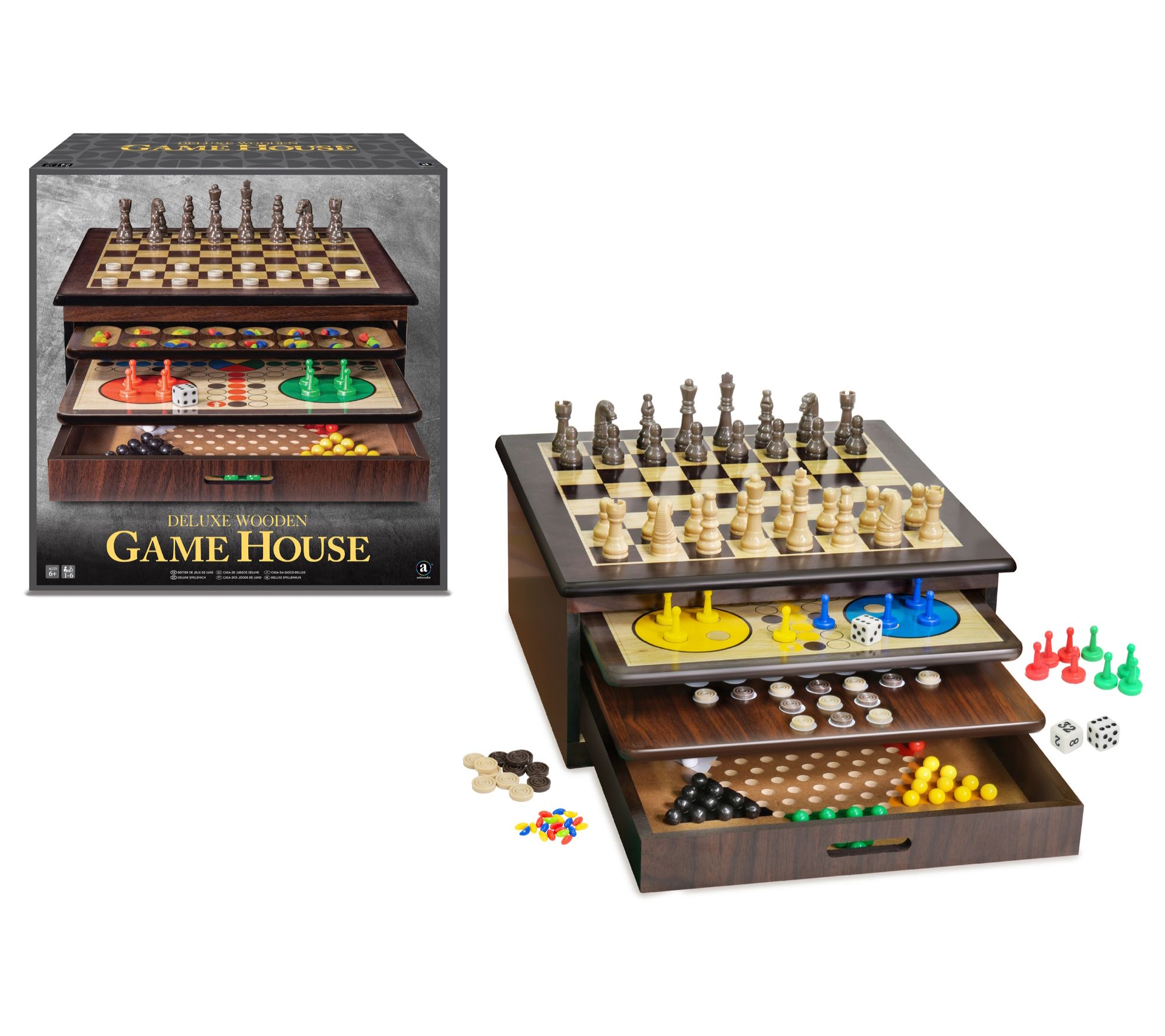 Buy Merchant Ambassador - Classic 100 Board Game Set Online - Shop