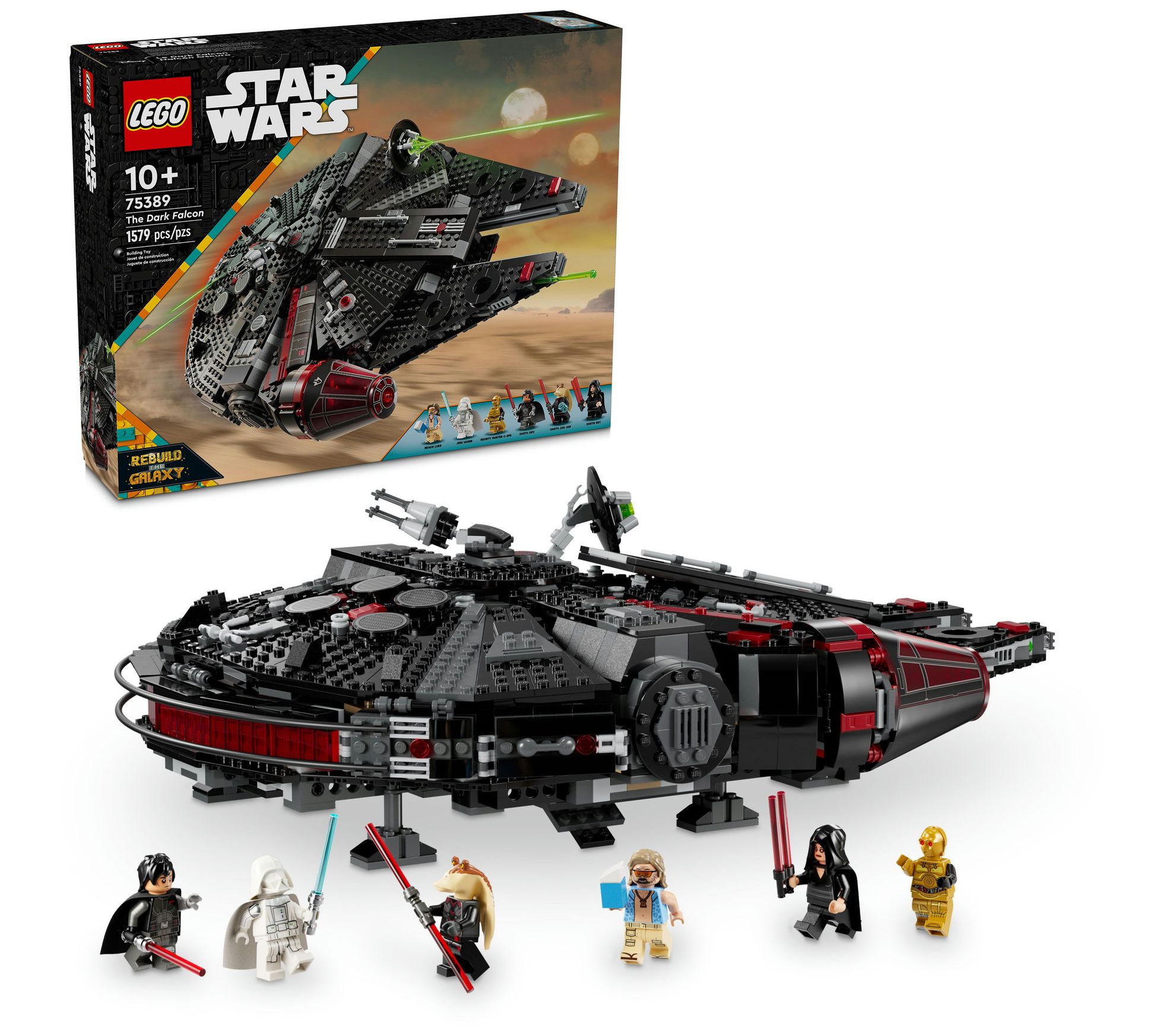 LEGO Star Wars The Dark Falcon Buildable Toy Vehicle