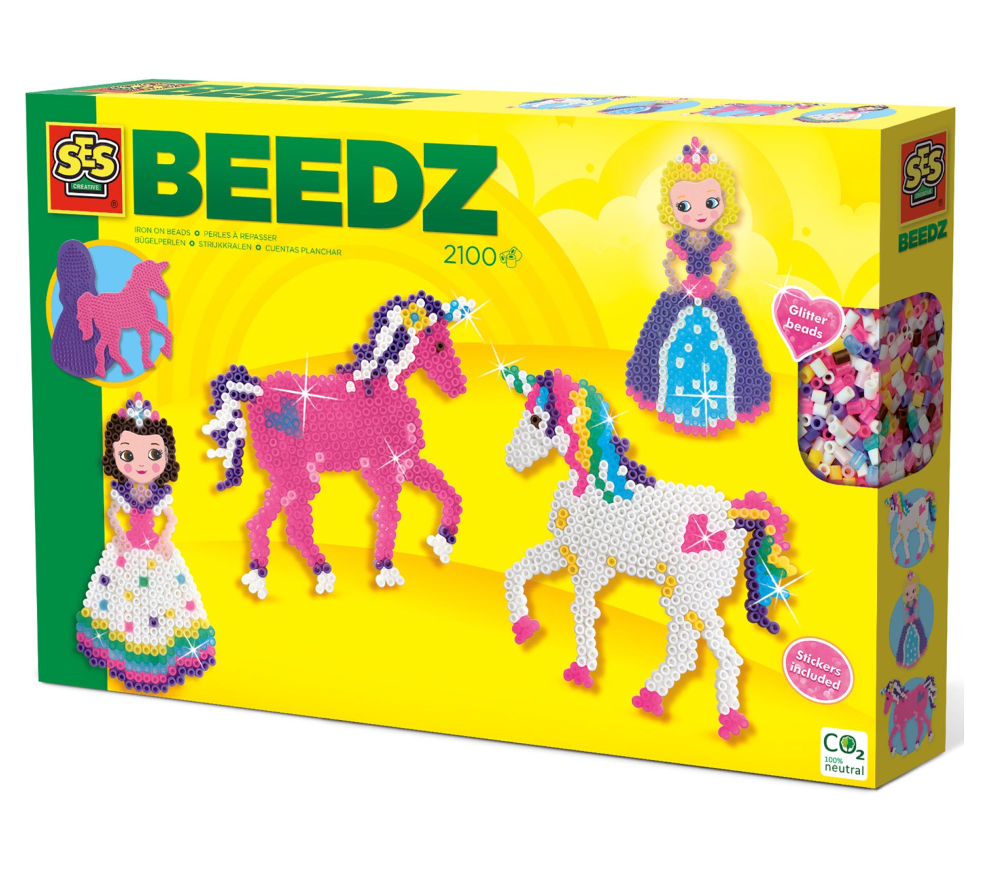 SES Creative Beedz Art Kit - Unicorns & Princesses