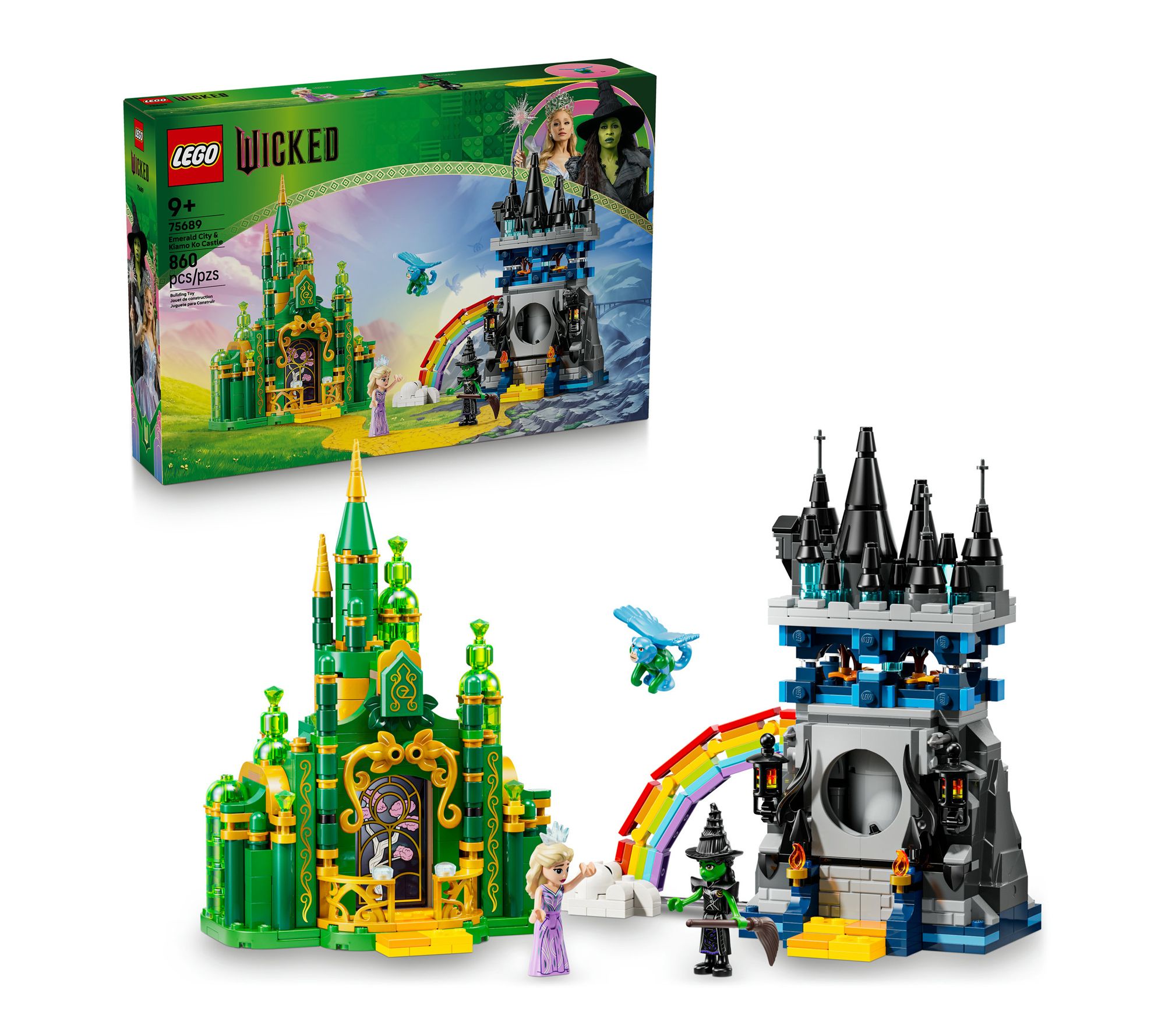 LEGO Wicked Emerald City & Kiamo Ko Castle Adventure Gift Buil