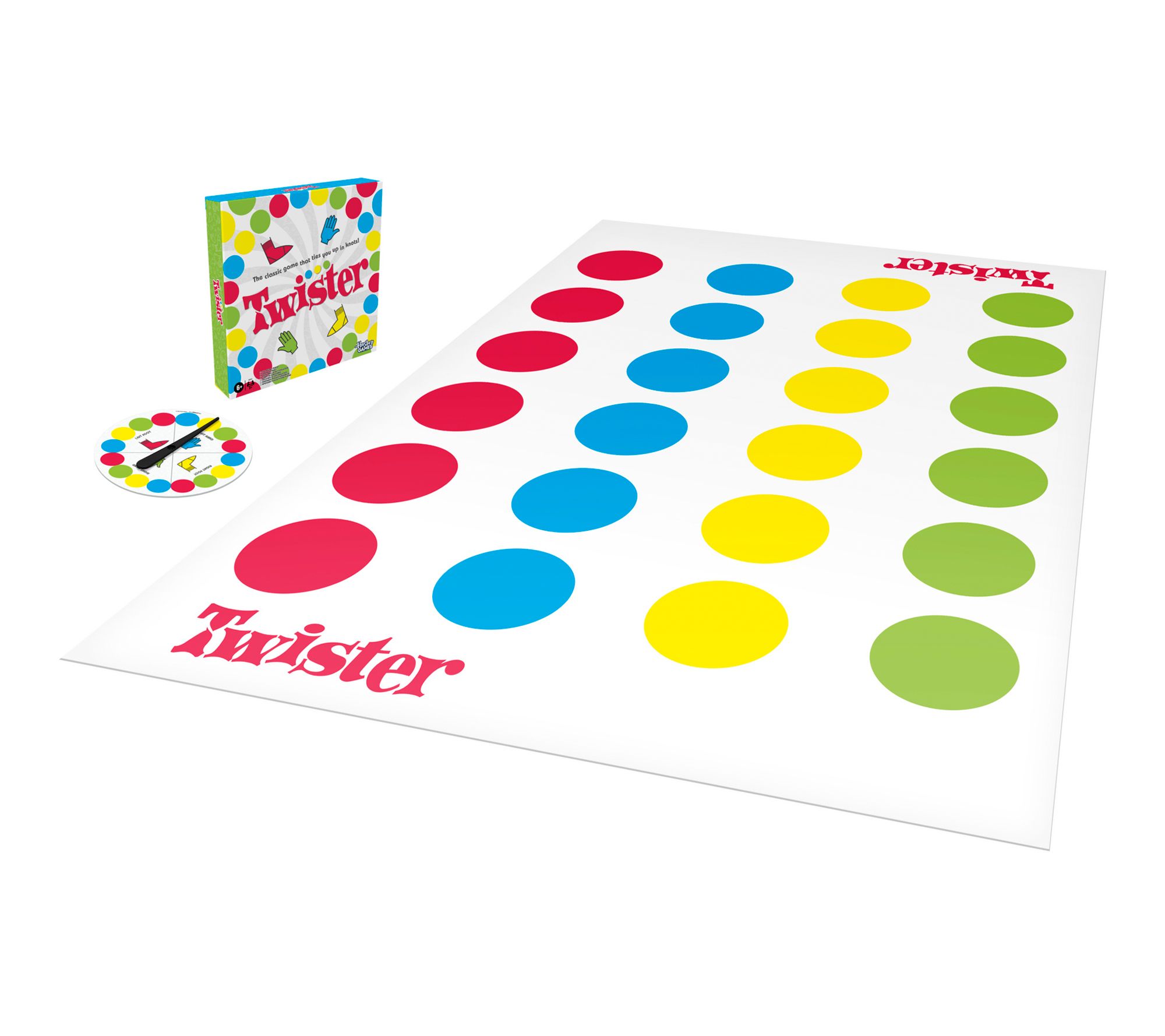 Hasbro Twister Game with Spinner's Choice and Air Moves