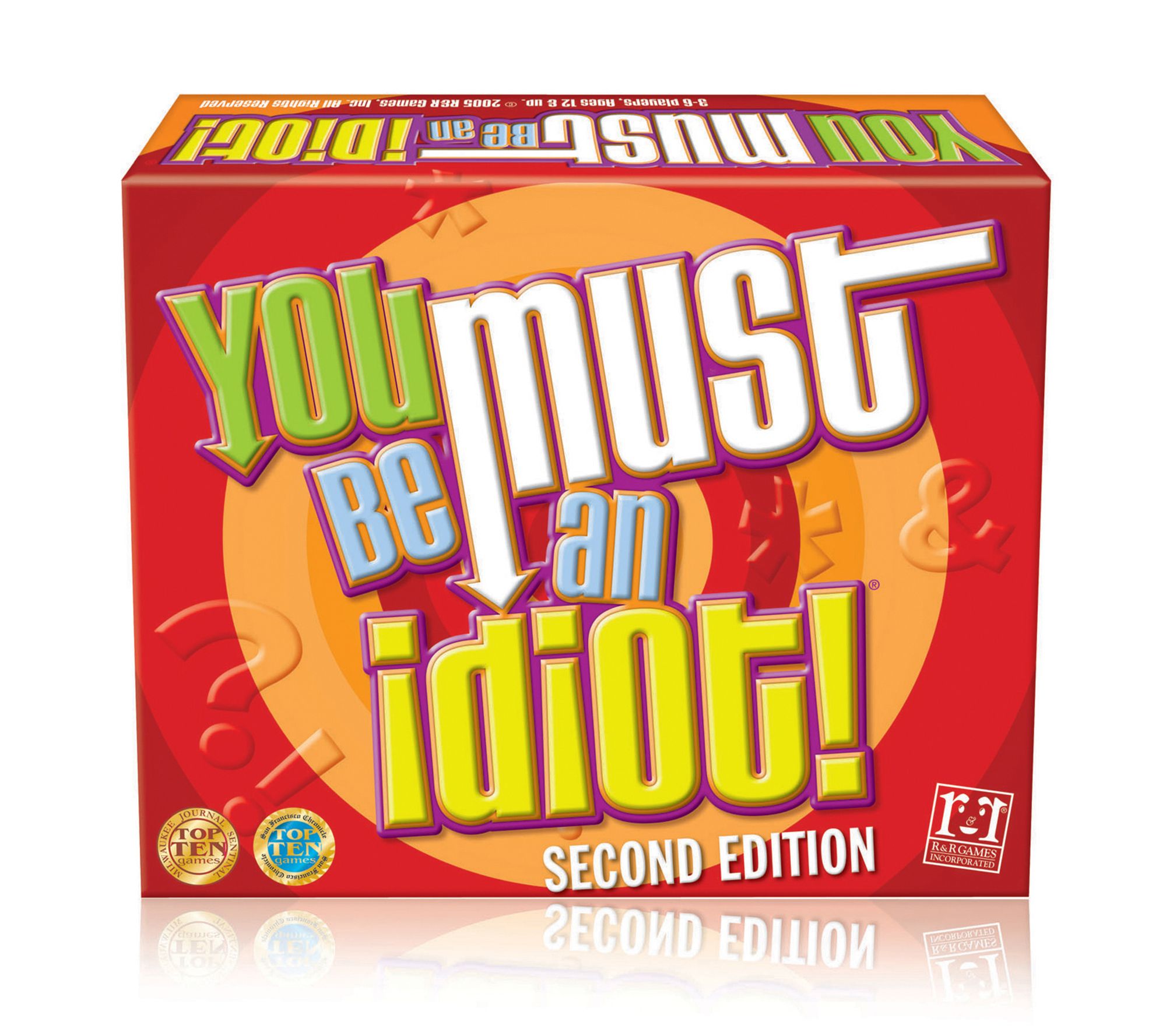 R&R Games You Must Be an Idiot Family Game