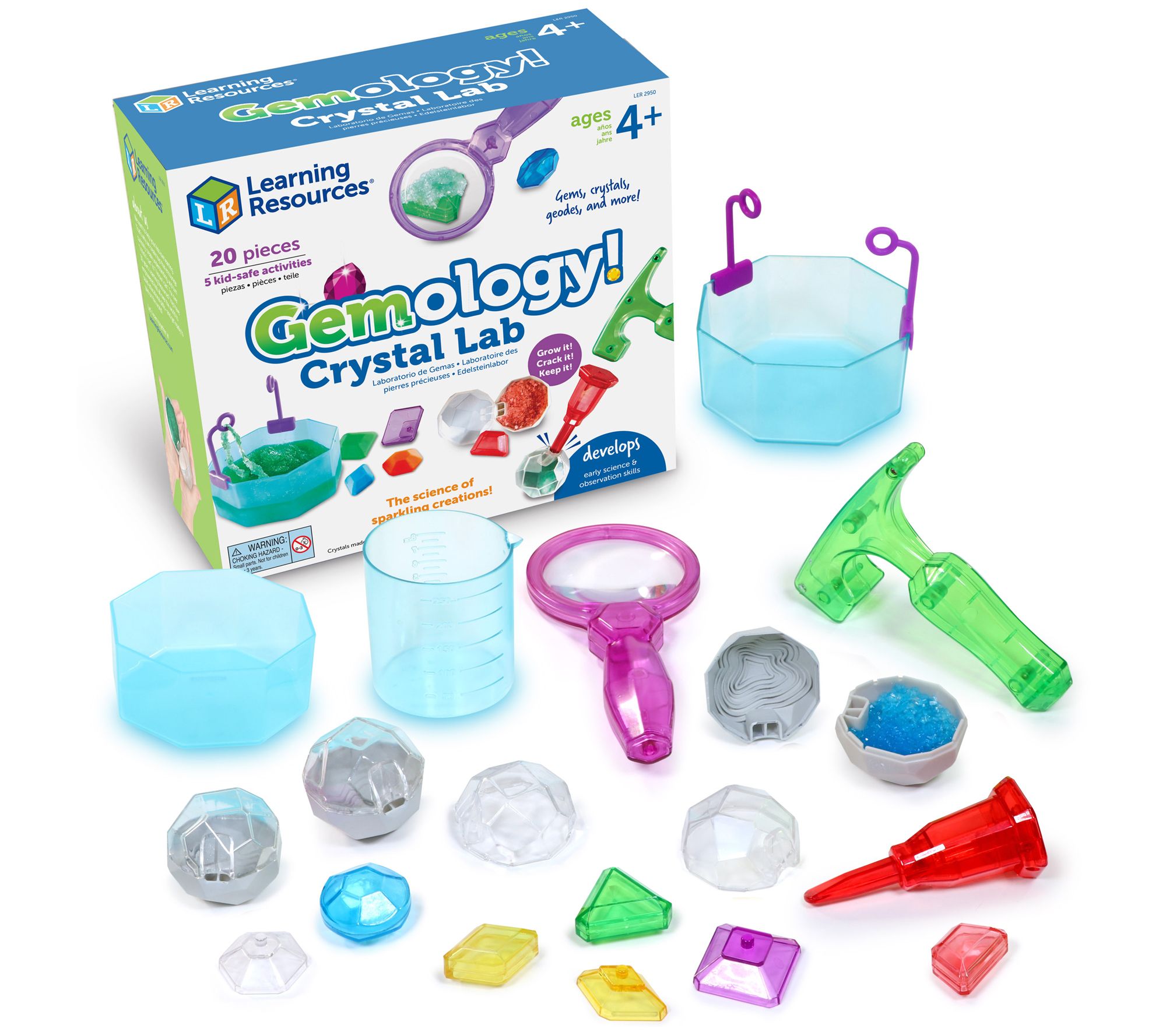 Learning Resources Gemology! Crystal Lab Kit