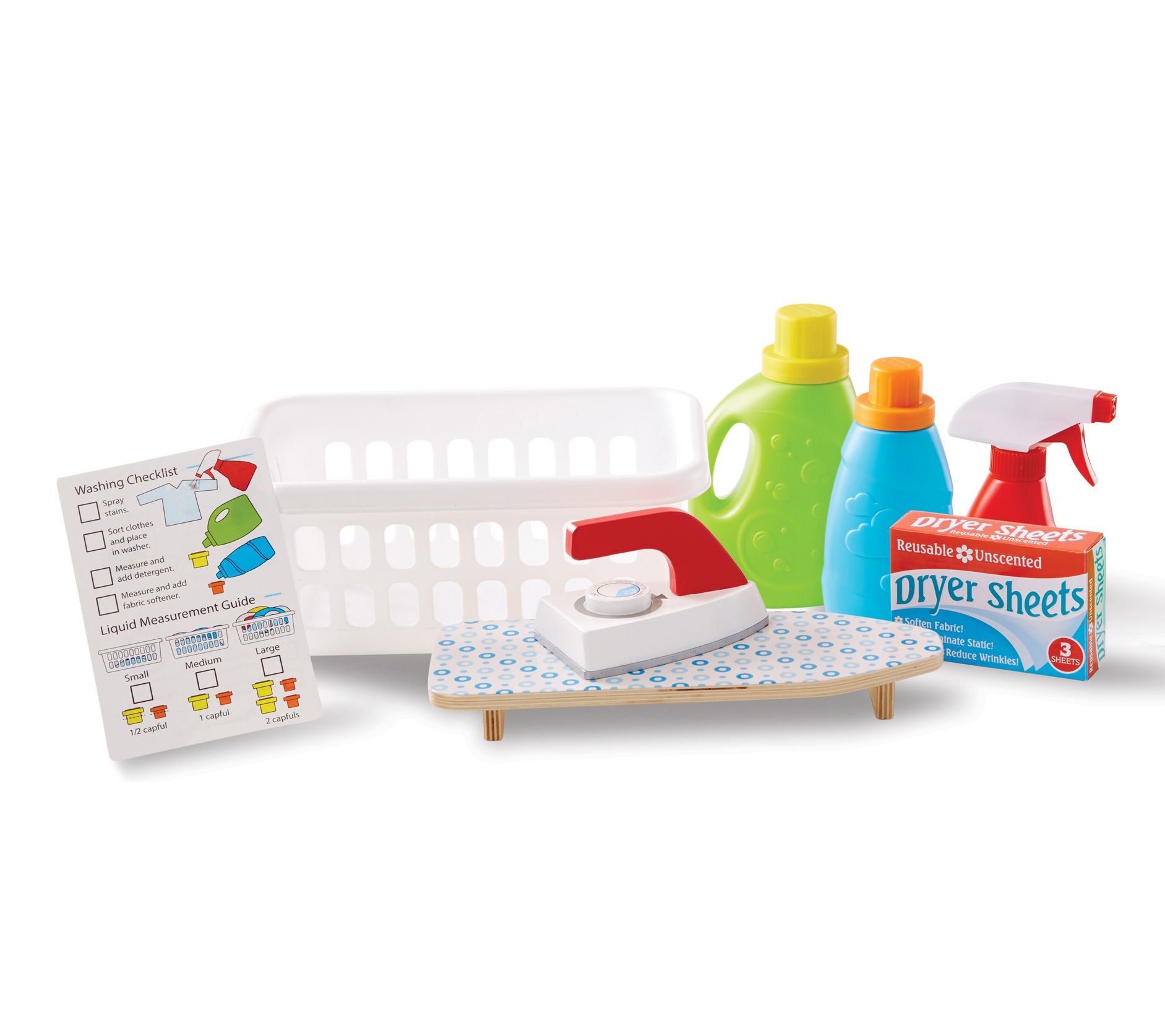 Melissa & Doug Laundry Basket Play Set