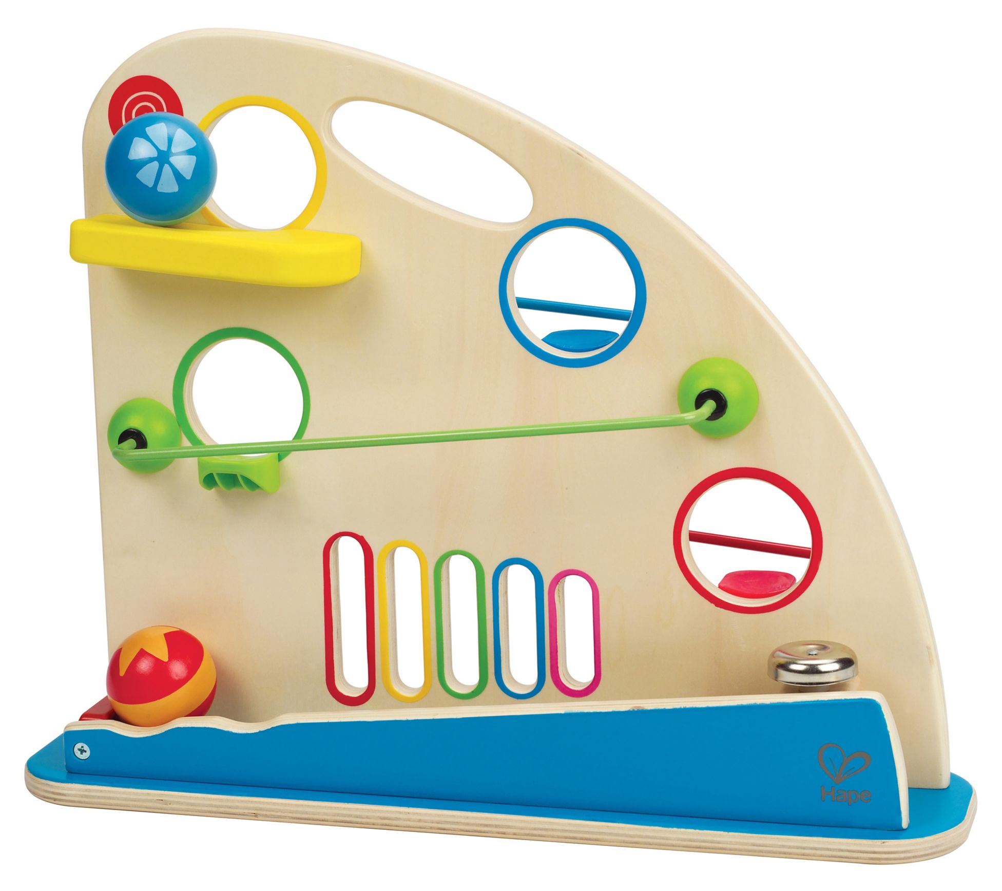 Hape Totally Amazing Roller Derby Wooden MarbleRacing