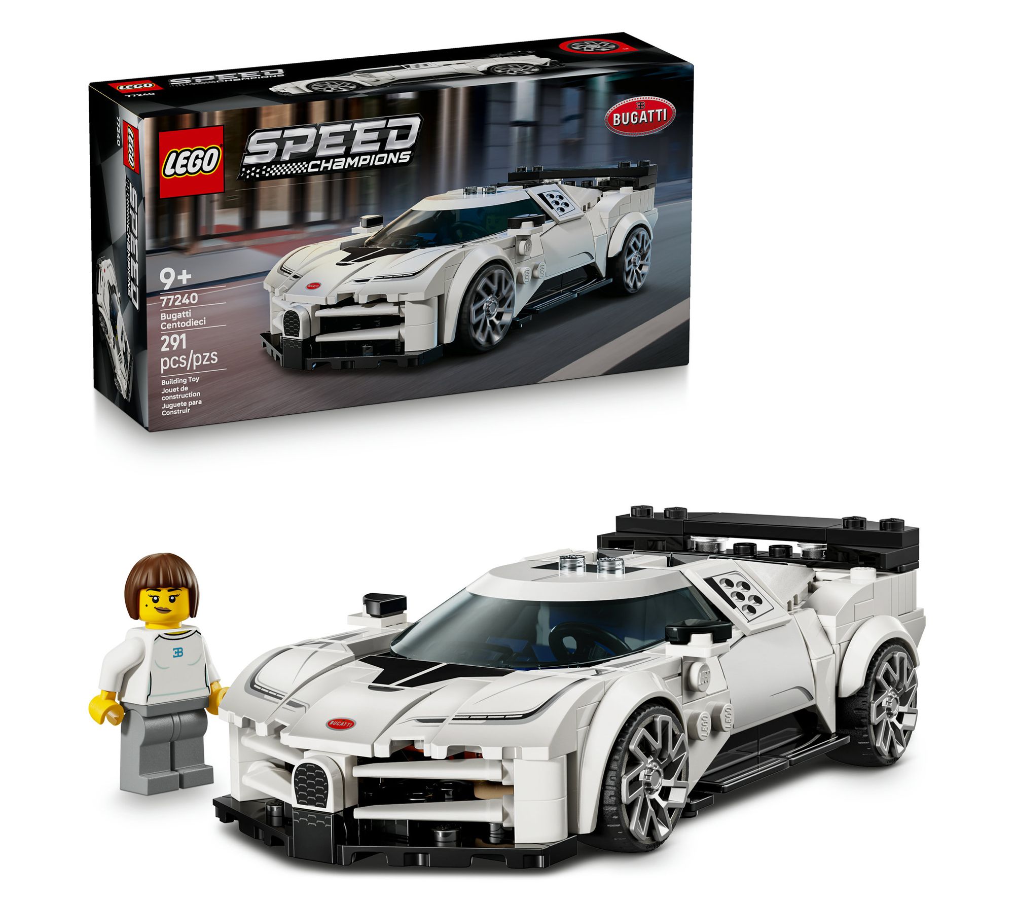 LEGO Speed Champions Bugatti Centodieci Hyper Sports Car Toy 7