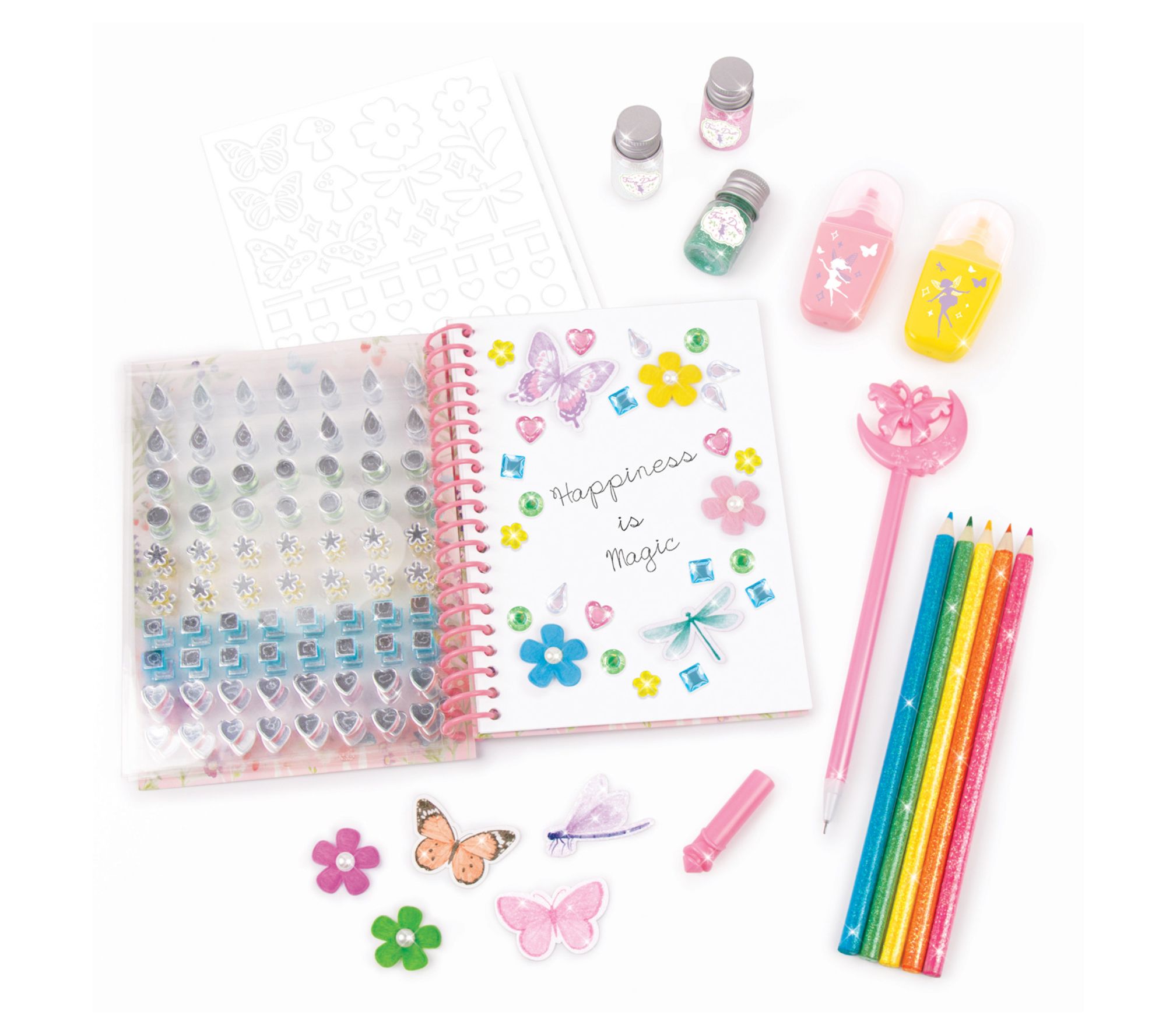 3C4G: Fairy Garden Novelty Sketching Set, 24 pcs