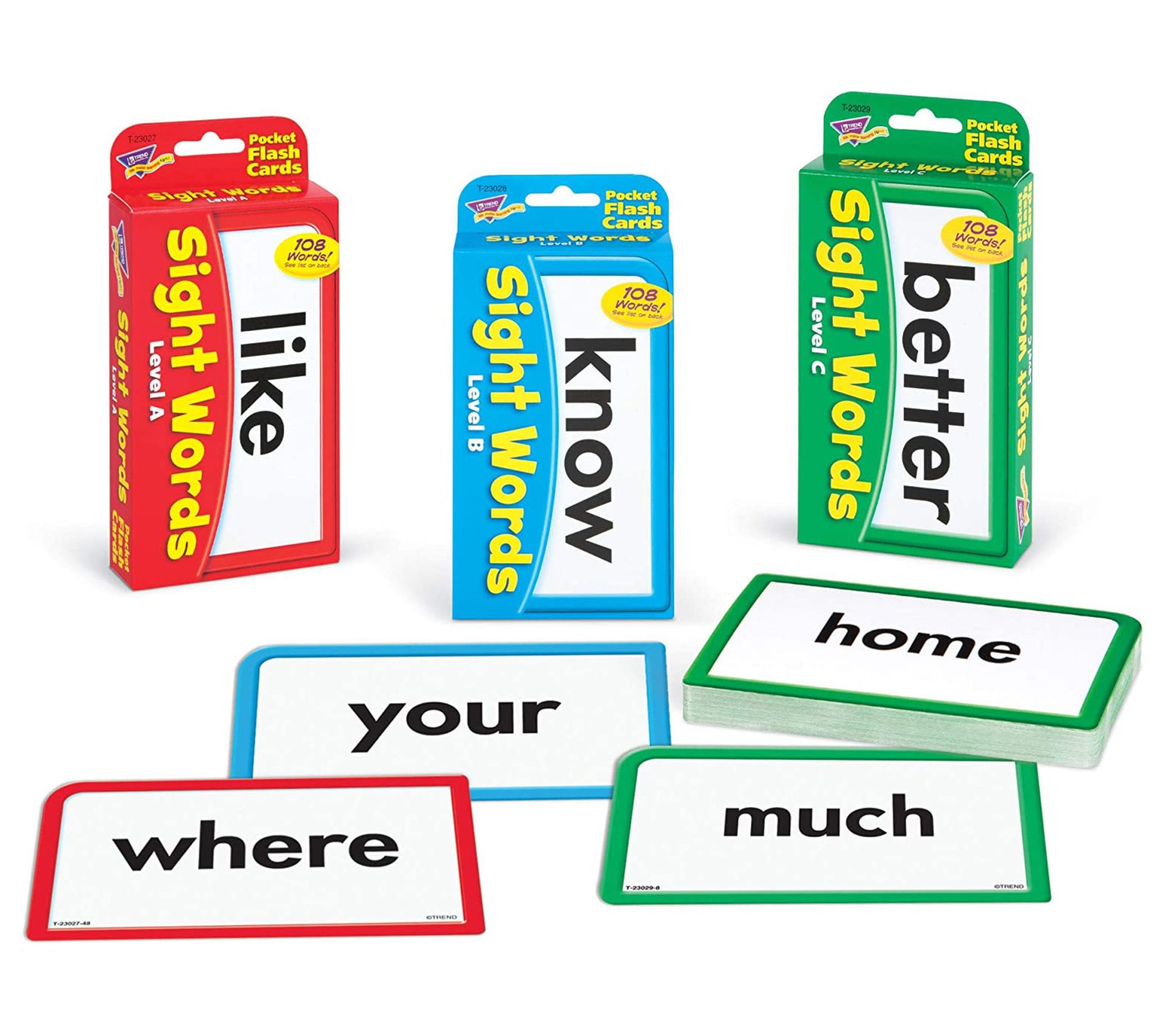 TREND Enterprises Sight Words Bundle
