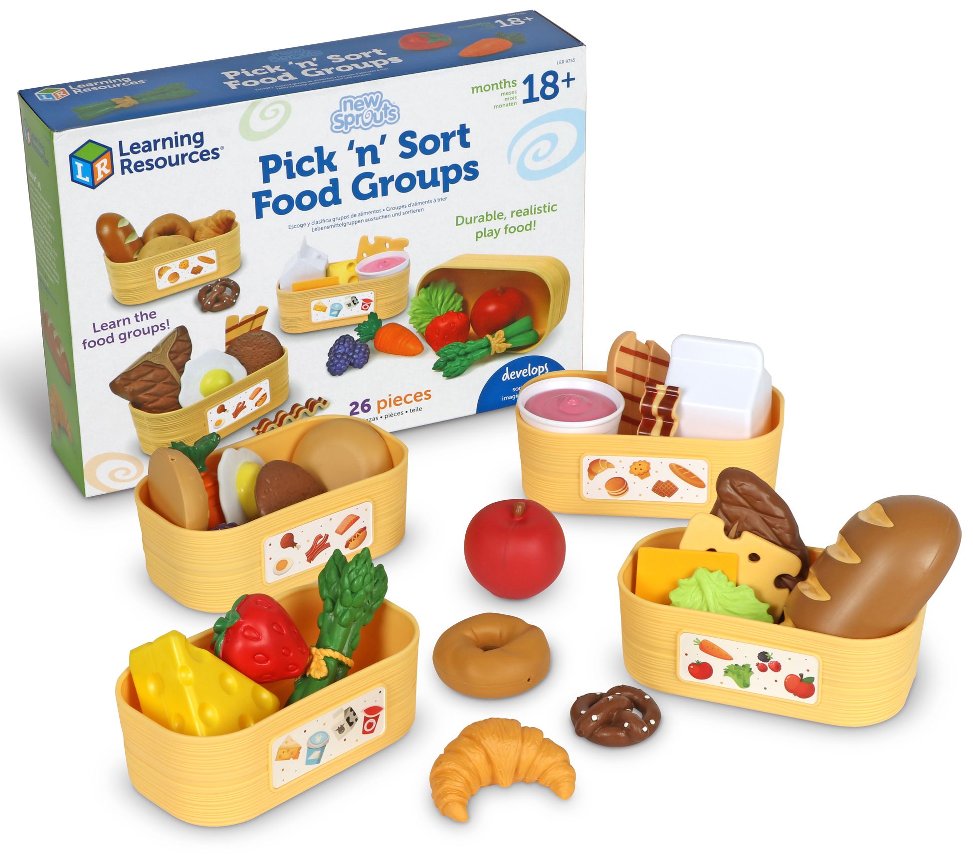 Learning Resources New Sprouts Food Groups Sort ing Game