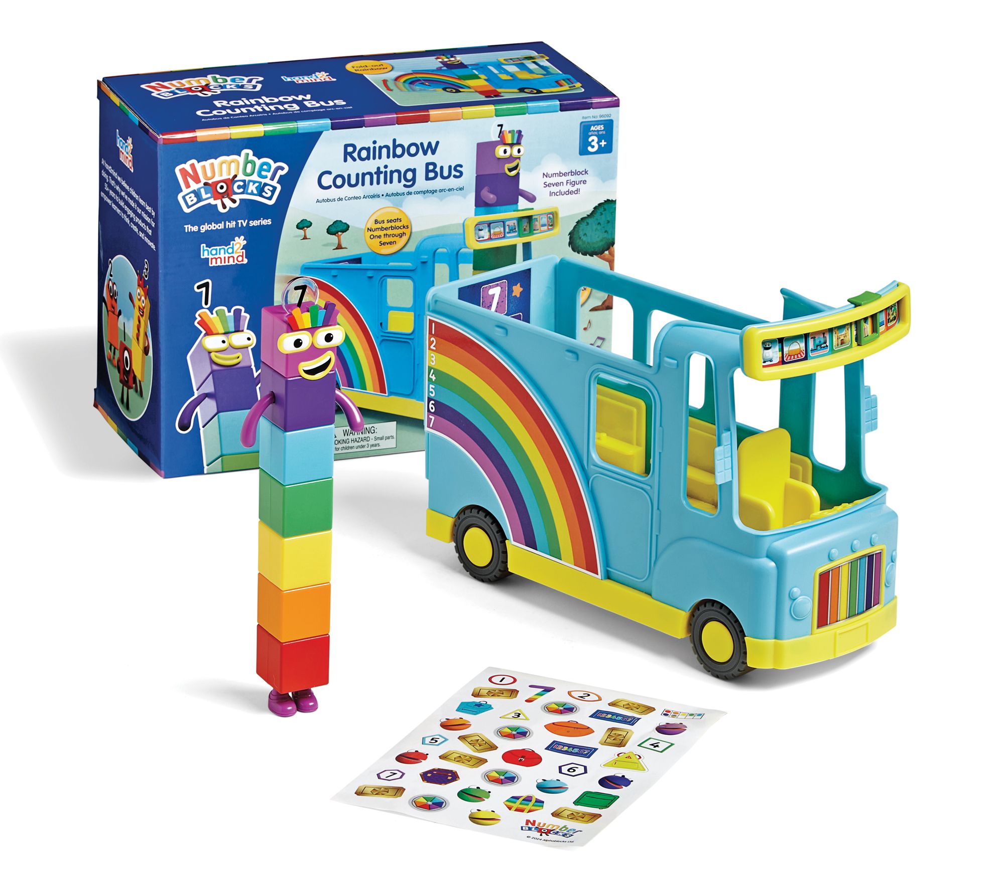 Hand2Mind Numberblocks Rainbow Bus