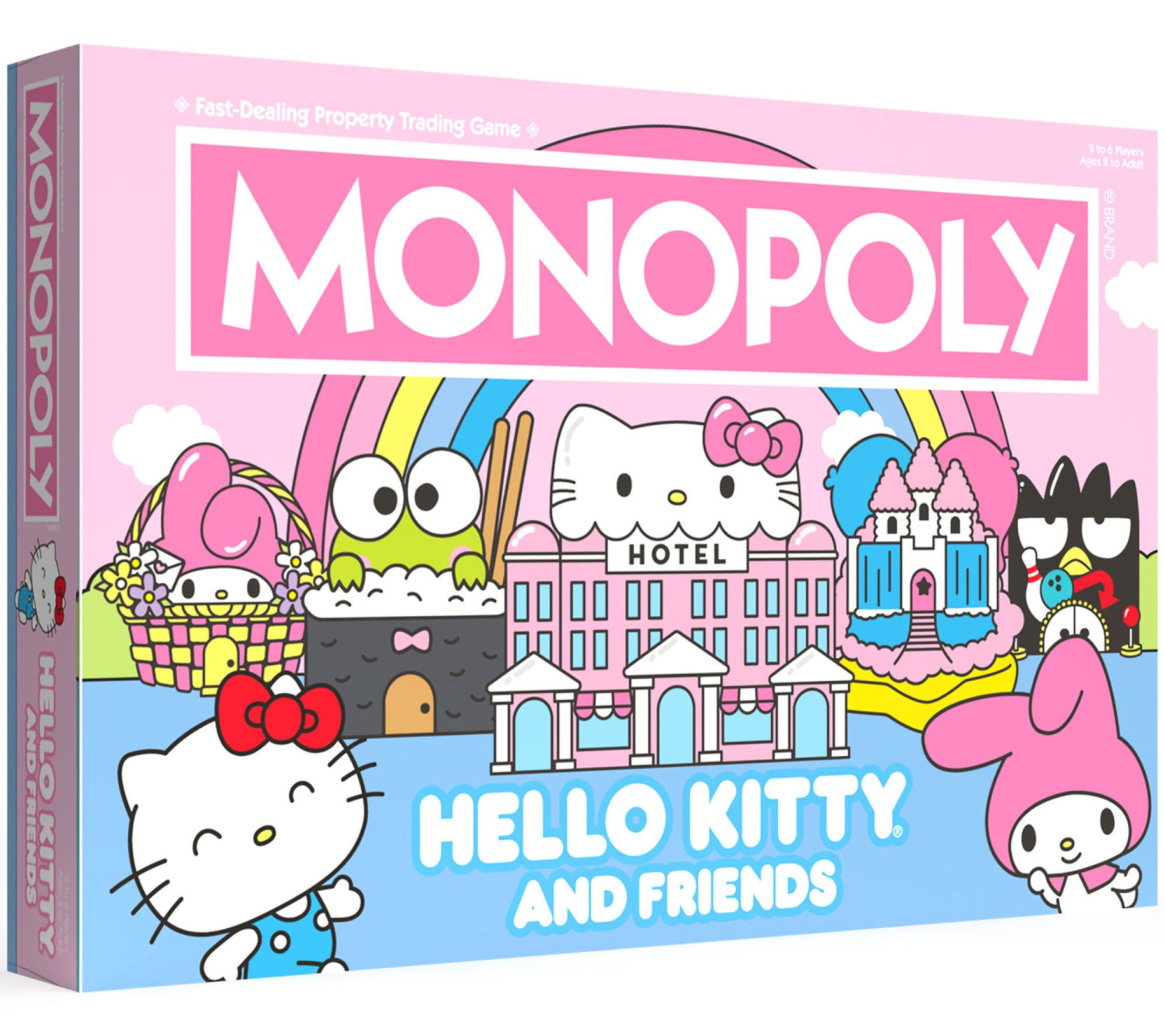 MONOPOLY Hello Kitty & Friends Strategy Board Game