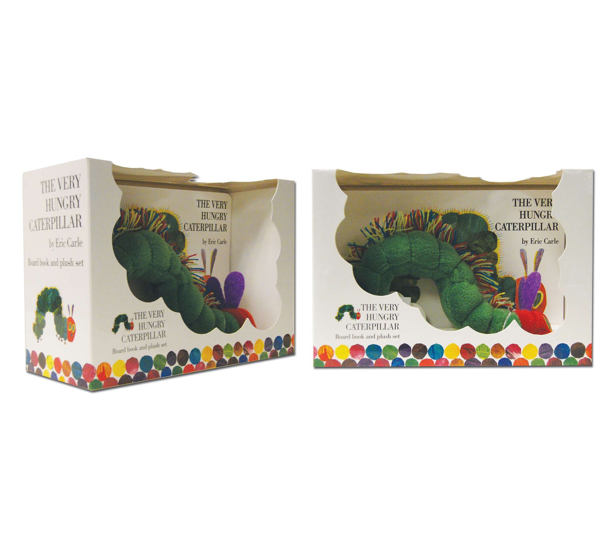 The Very Hungry Caterpillar Board Book and Plush