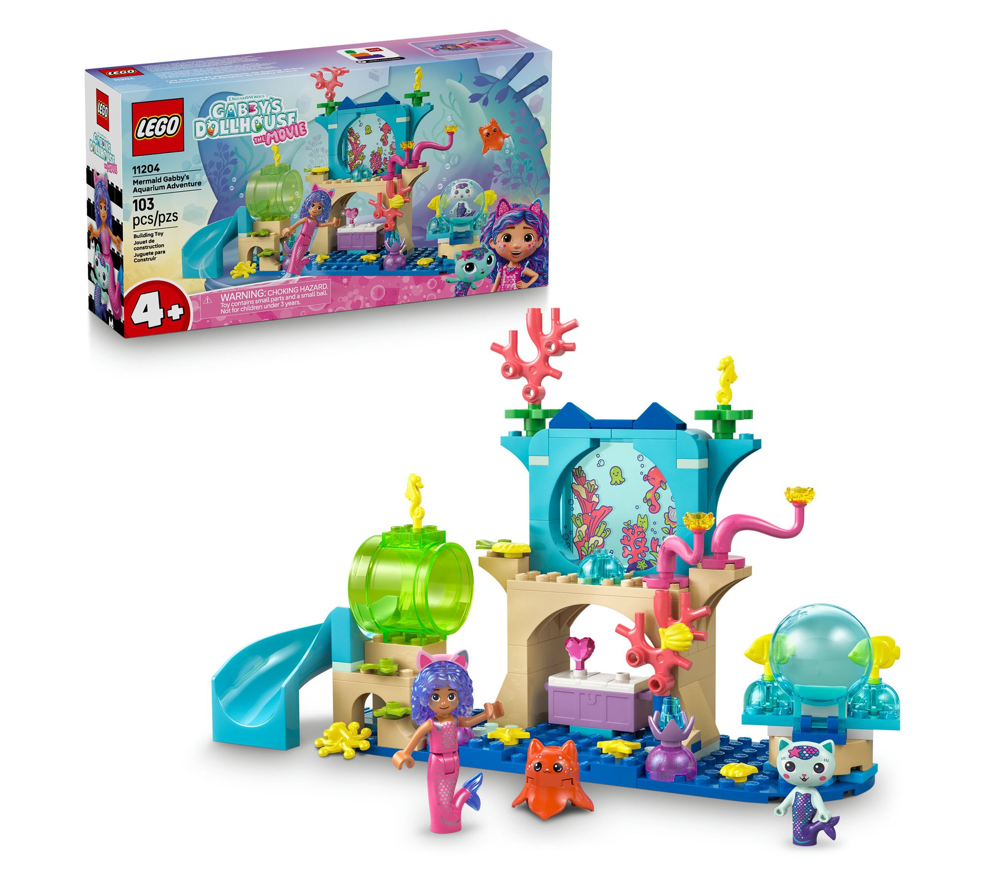 LEGO Gabby's Dollhouse Mermaid Gabby's AquariumAdventure Anim