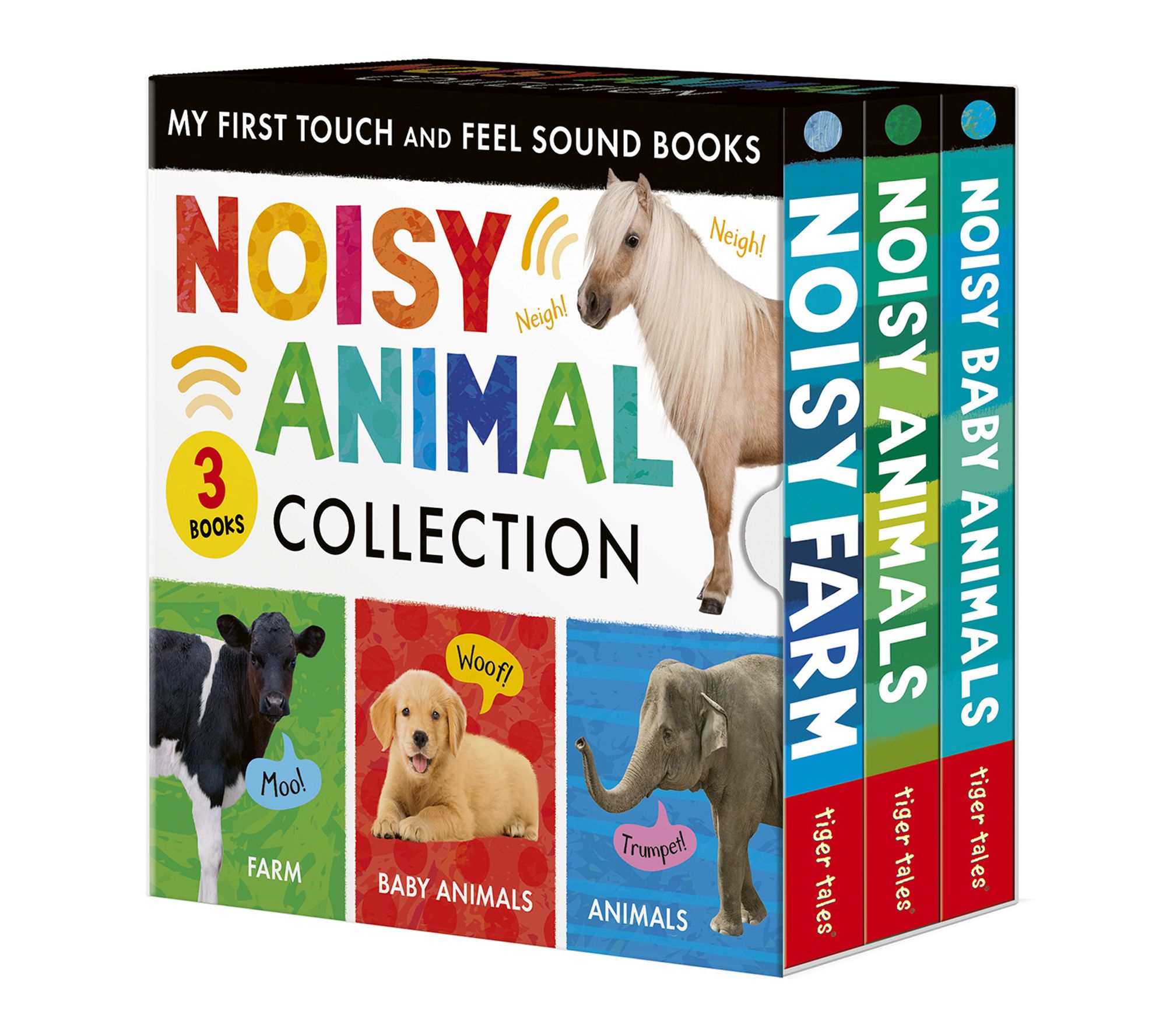 Noisy Animal My First Touch and Feel Sound BookSet of 3
