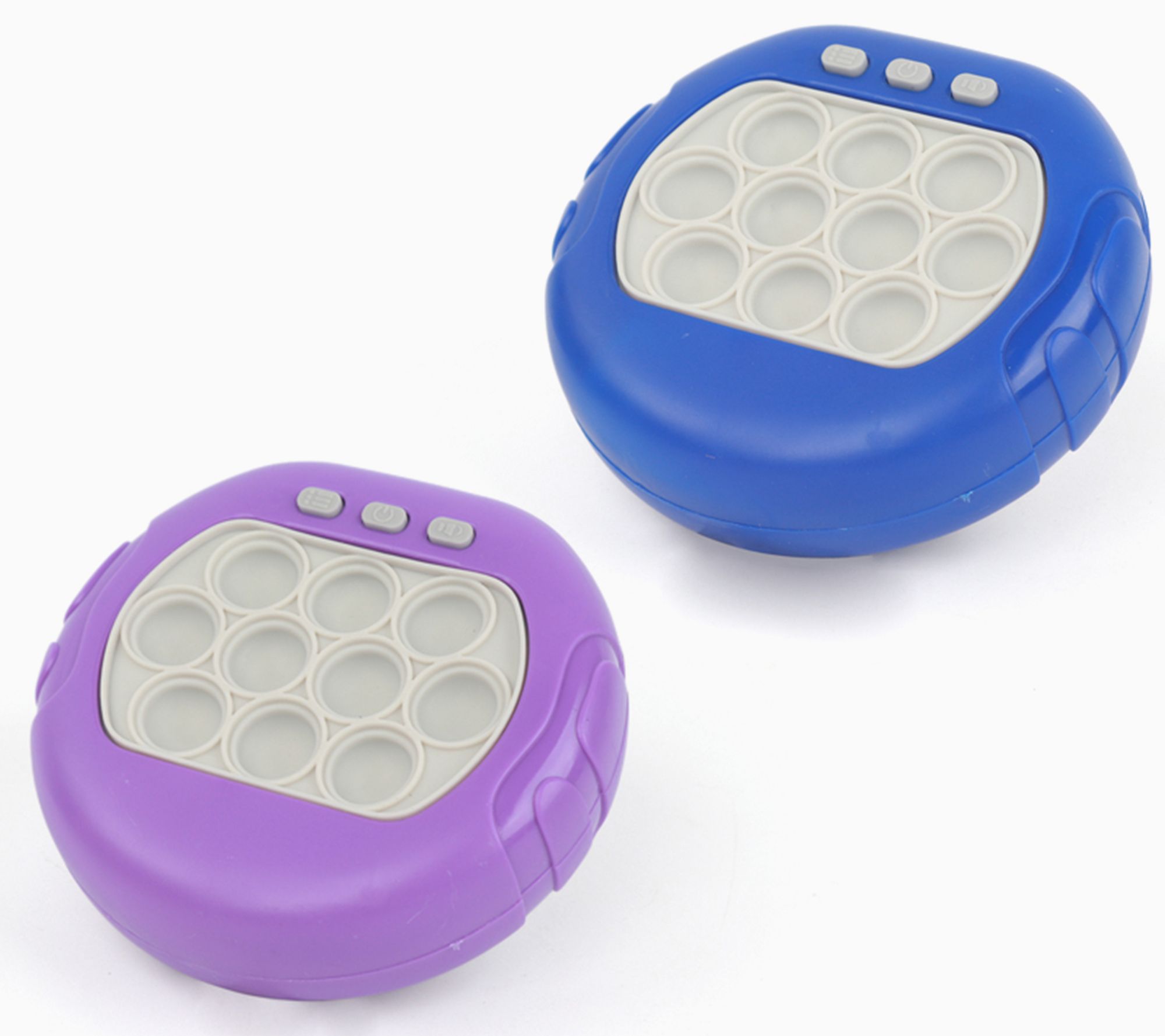 S/2 Electronic Fidget PopperGame w/6 Games and LED Lights