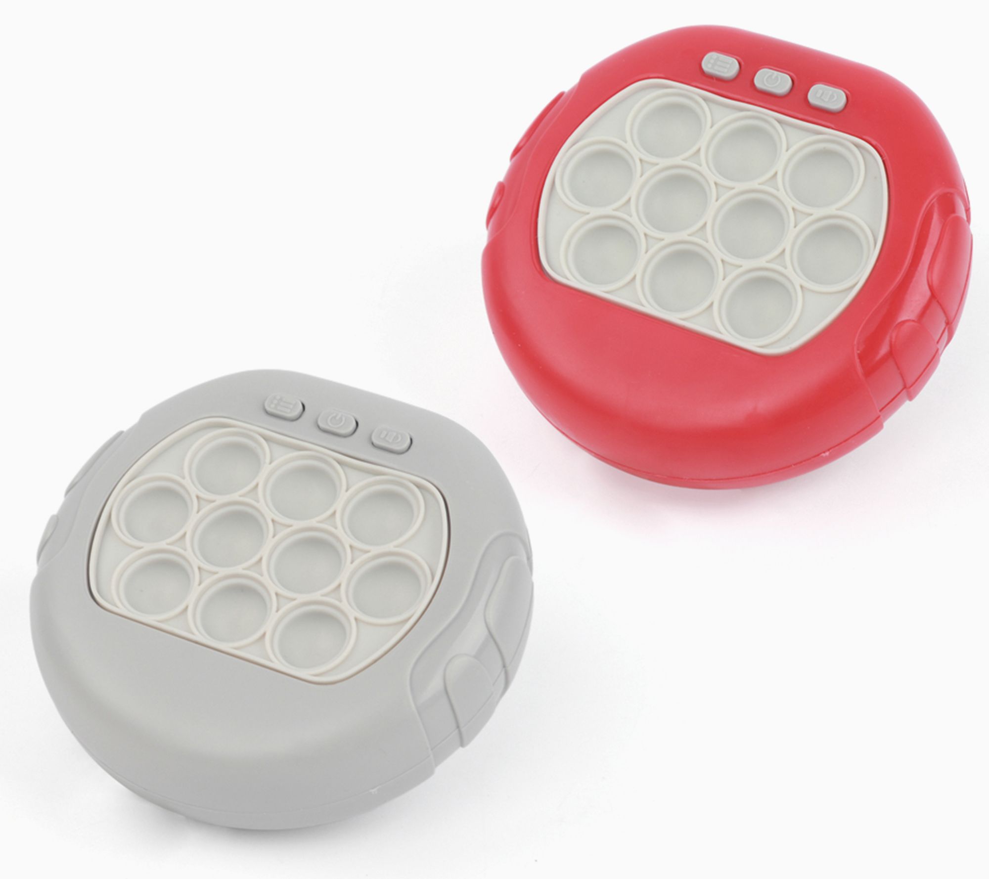 S/2 Electronic Fidget PopperGame w/6 Games and LED Lights
