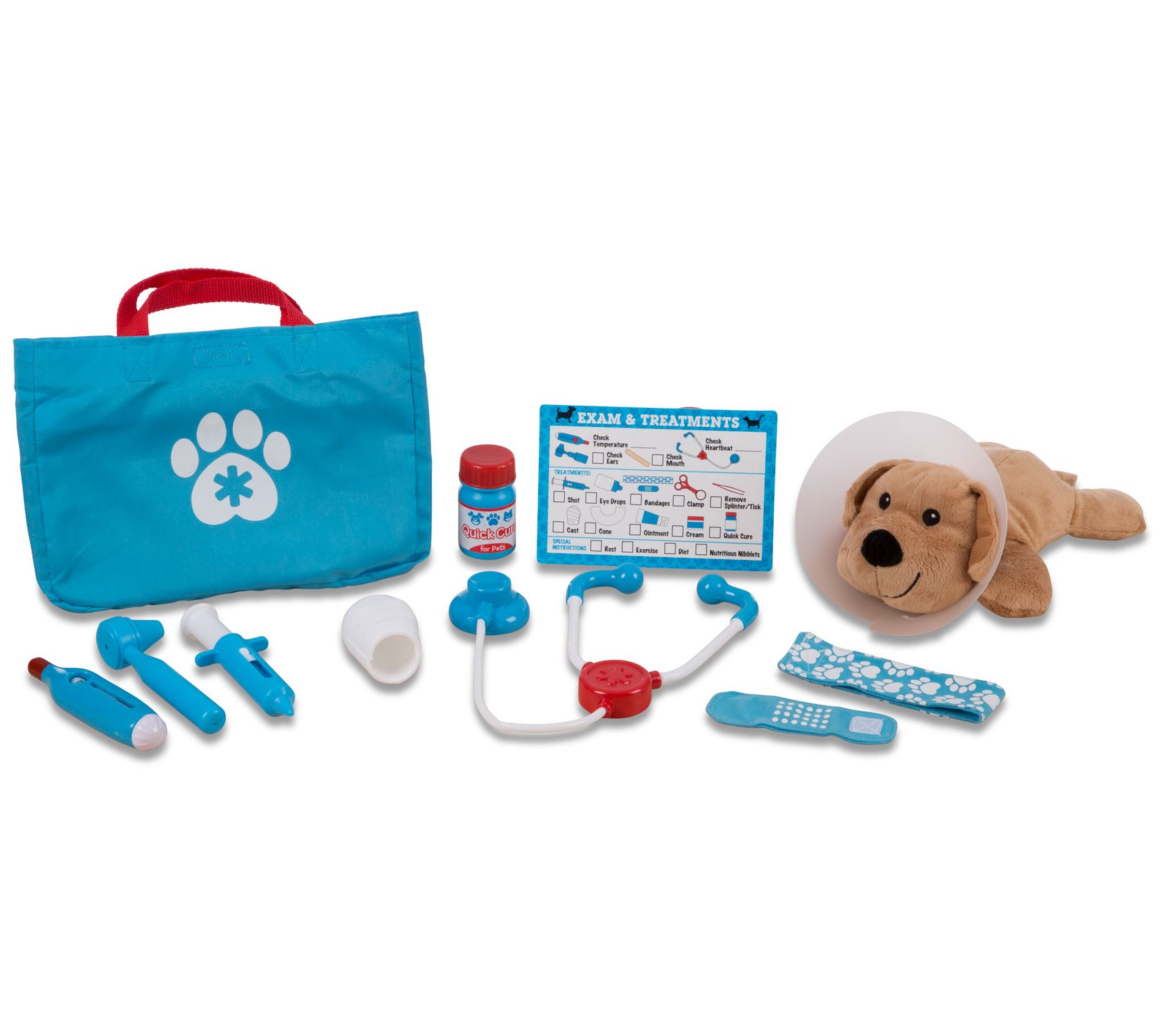 melissa & doug deluxe pet care playset