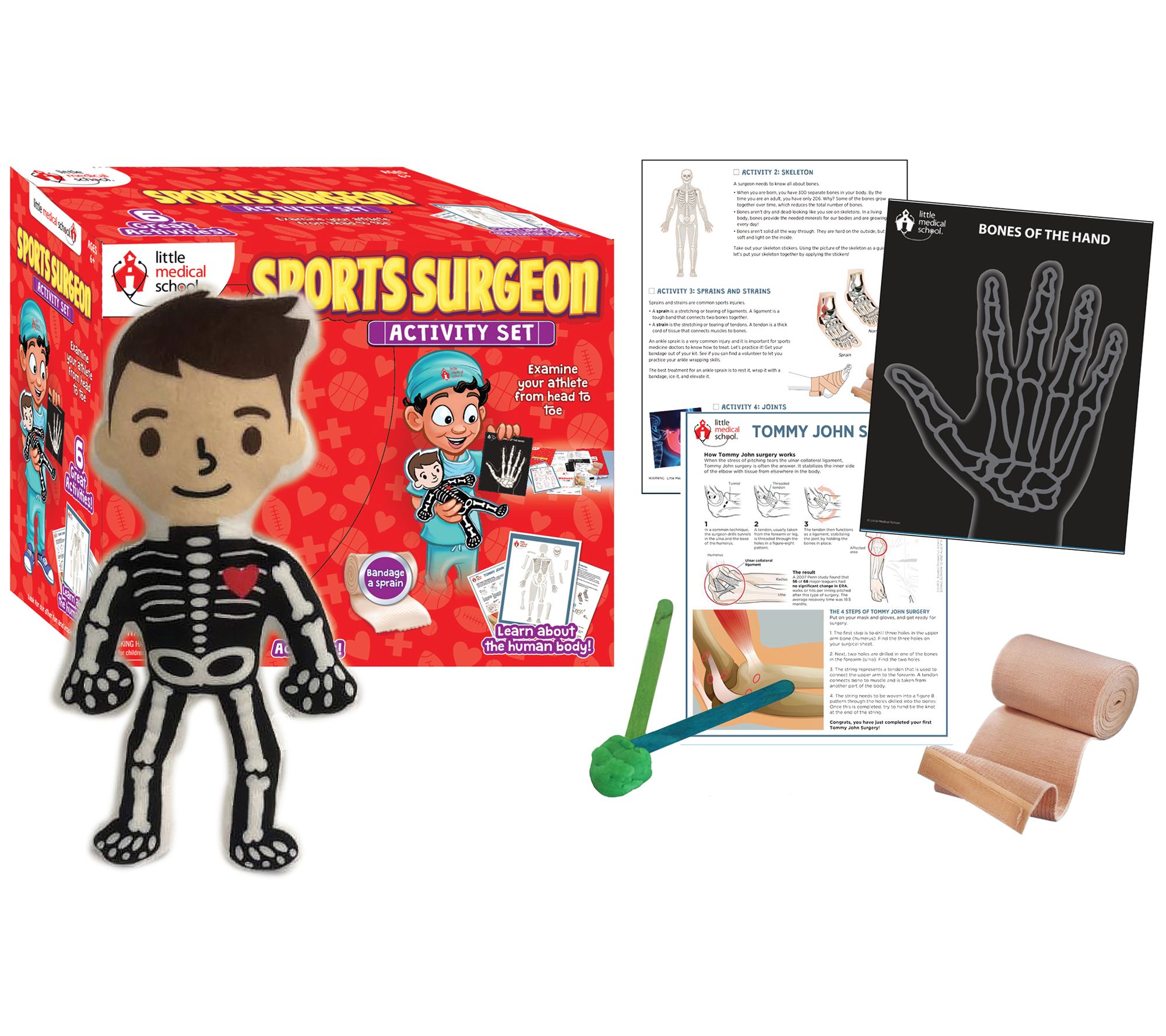 Little Medical School Sports Surgeon Activity Set