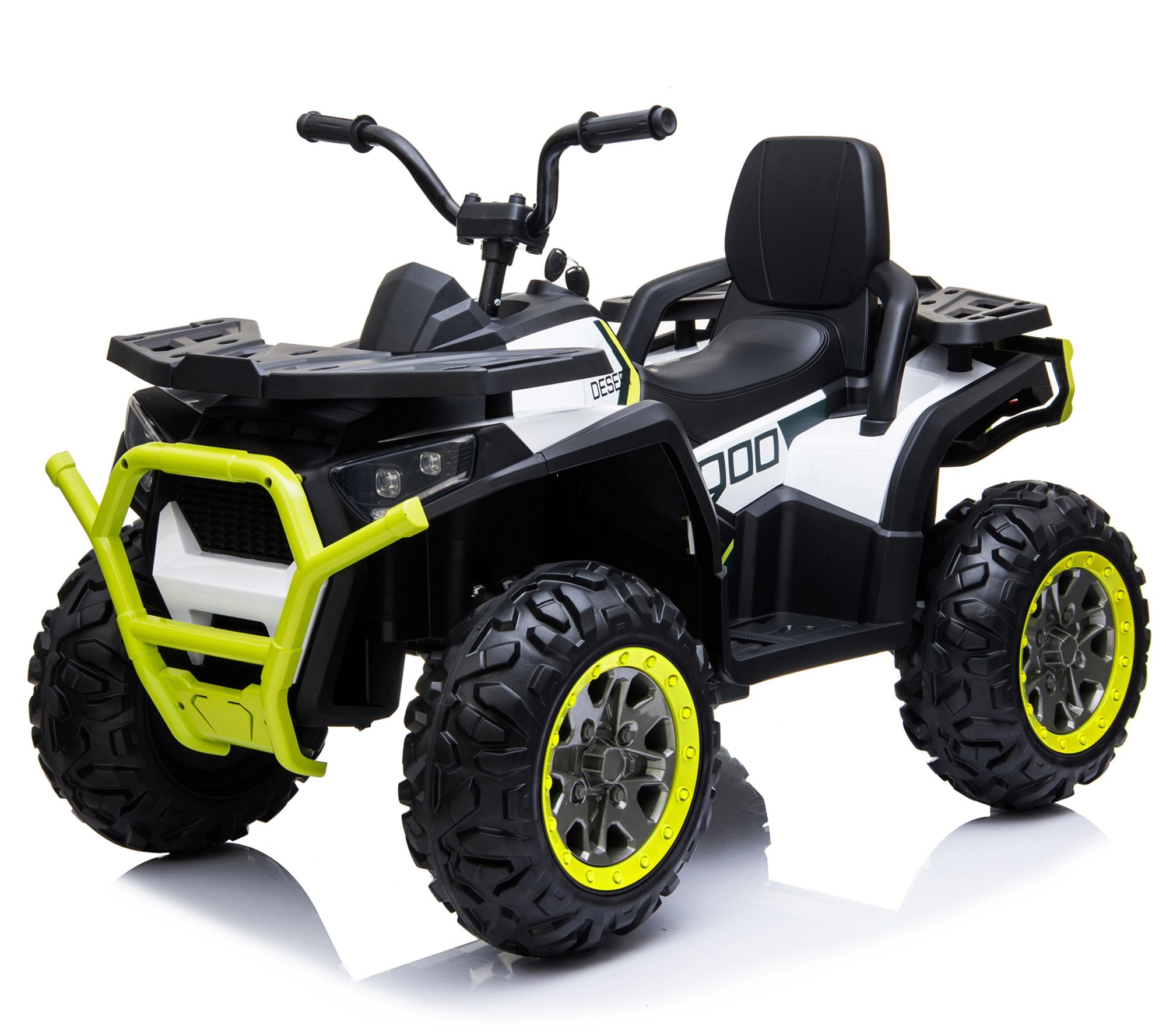 Blazin' Wheels 12V Ride On ATV White - QVC.com