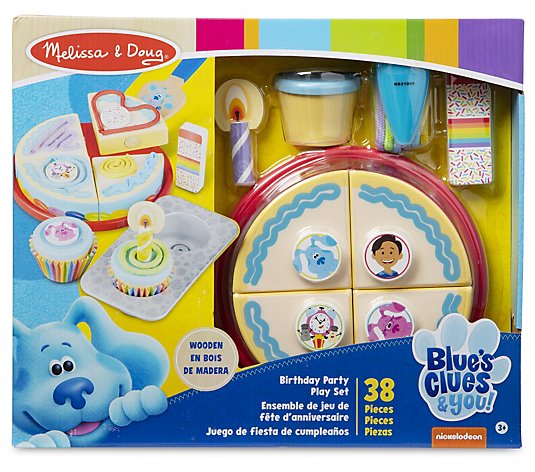 Blues Clues & You Wooden Birthday Party Play Se t