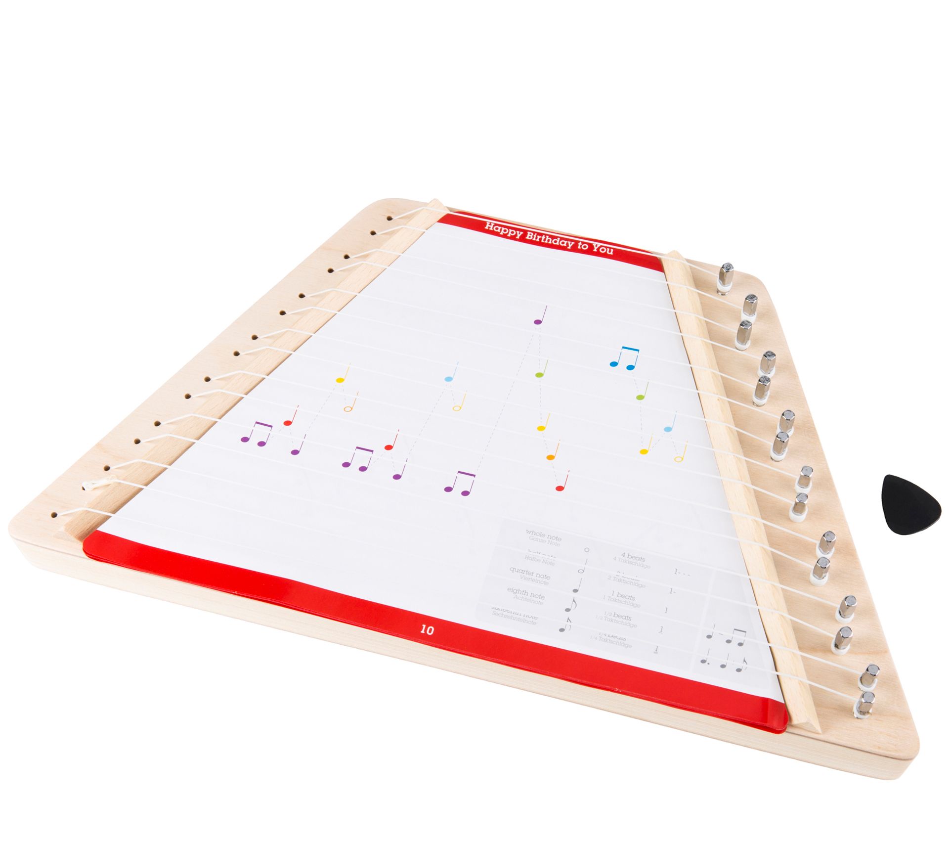 Hape Happy Harp Kid's Wooden Musical Instrument