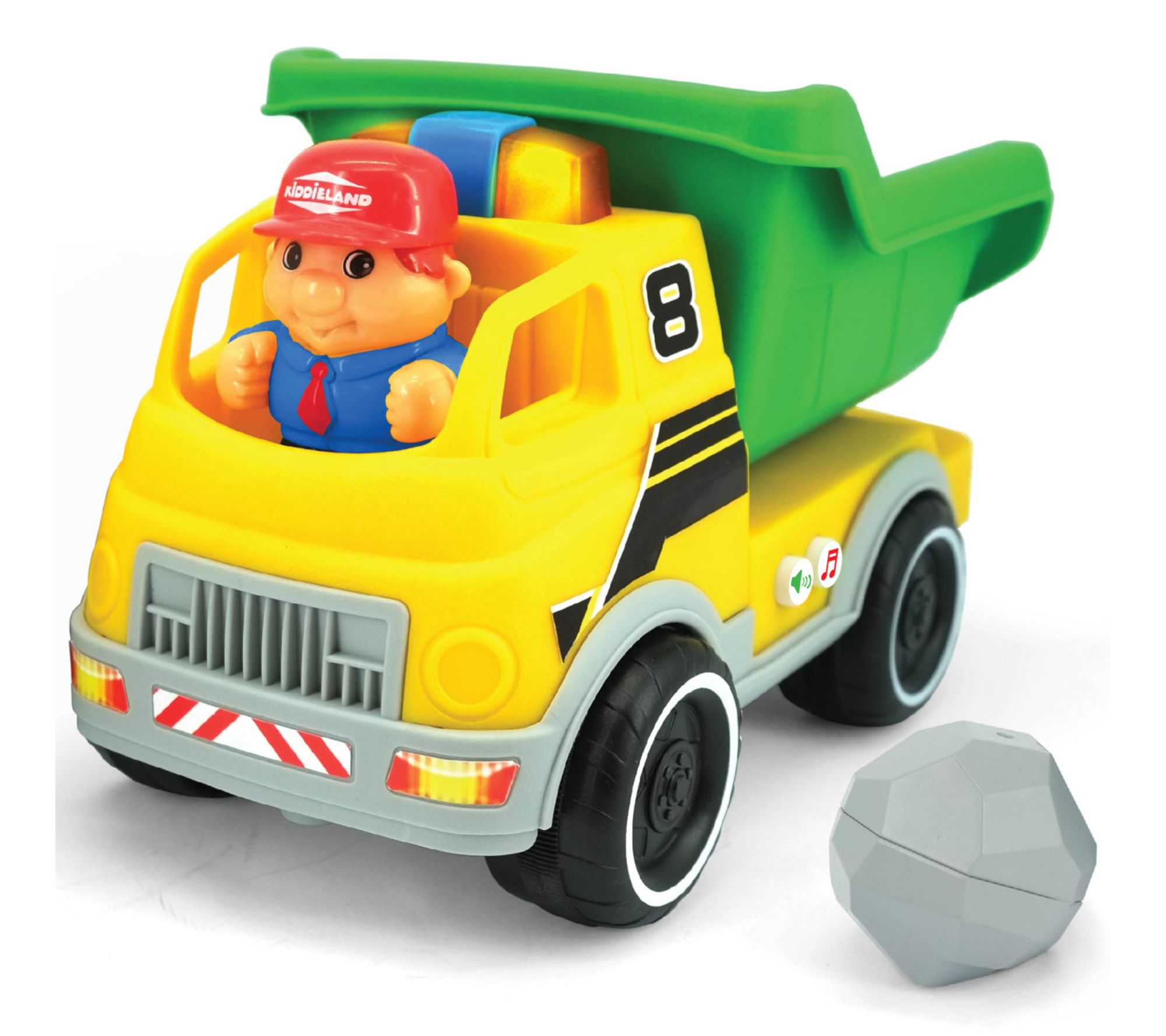Kiddieland Light & Sound Motorized ConstructionToy Vehicle