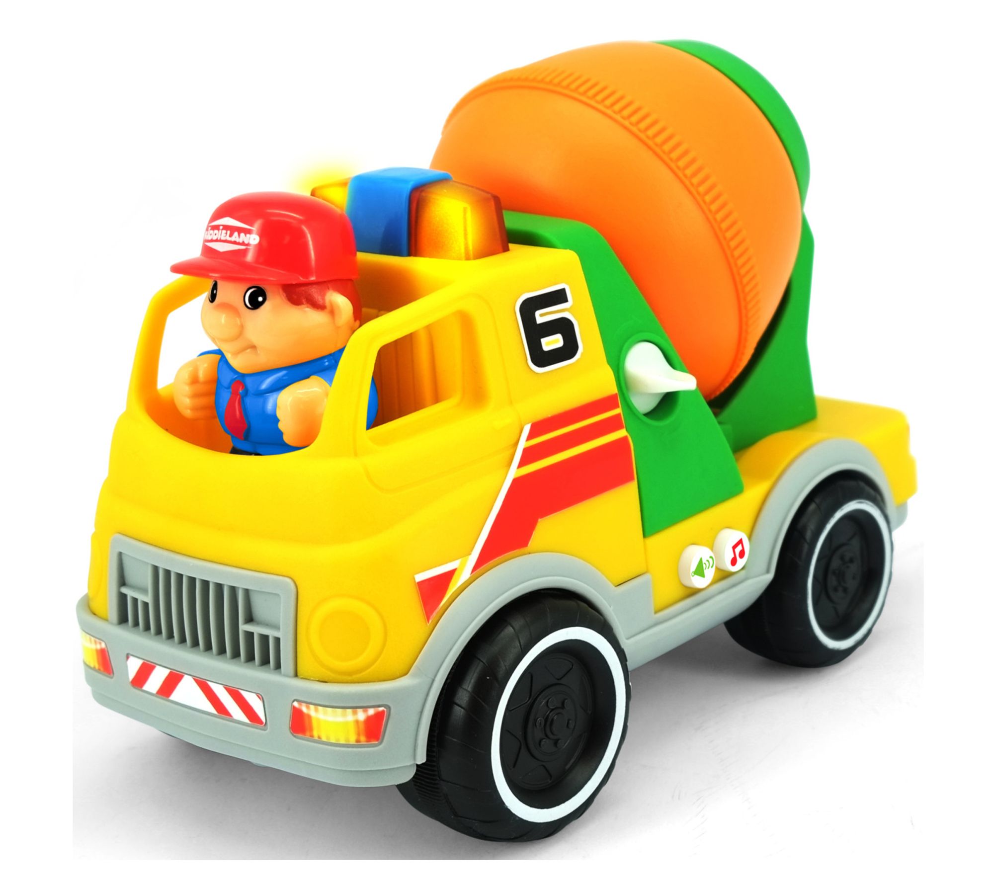 Kiddieland Light & Sound Motorized ConstructionToy Vehicle