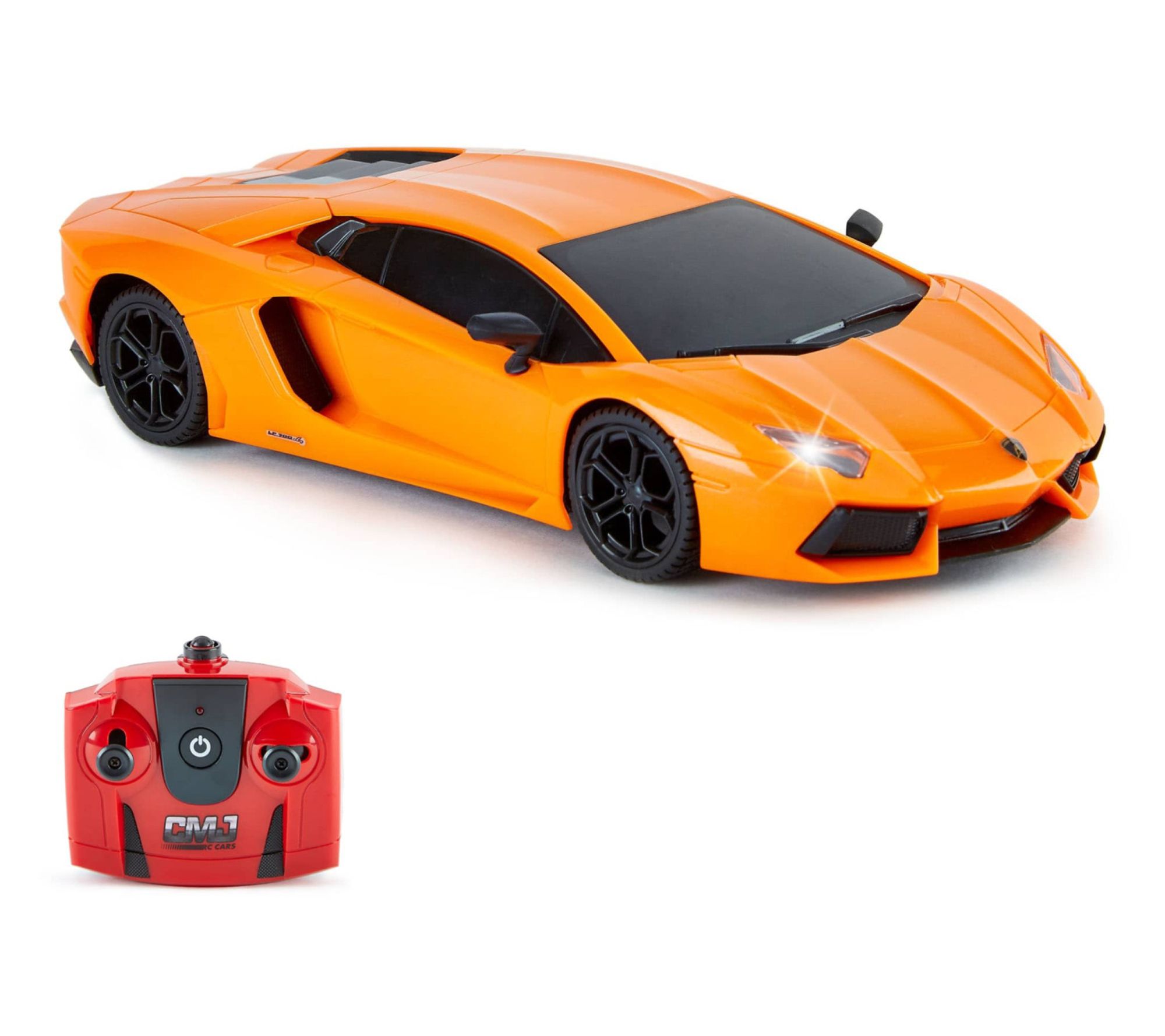 CMJ RC Cars: Lamborghini LP700-4 - Orange, 1:24Scale
