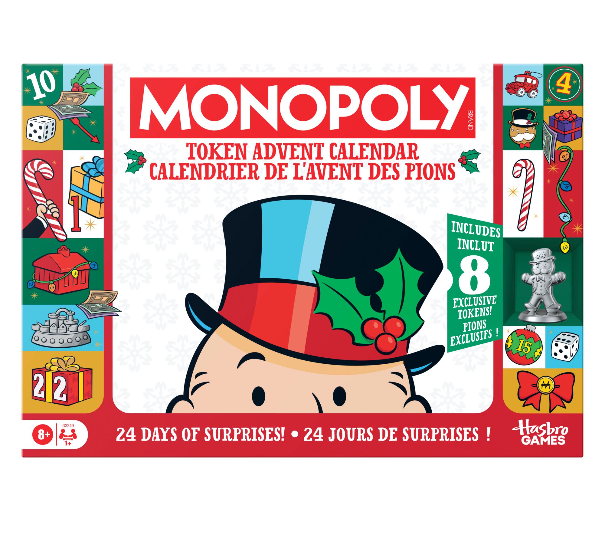  Monopoly Token Advent Calendar