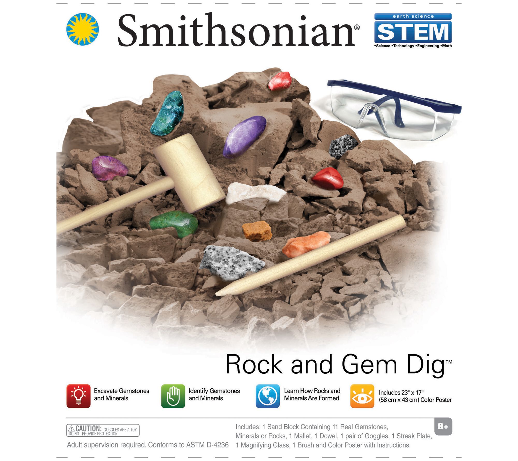 NSI Smithsonian Diggin' Up Dinosaurs T-Rex