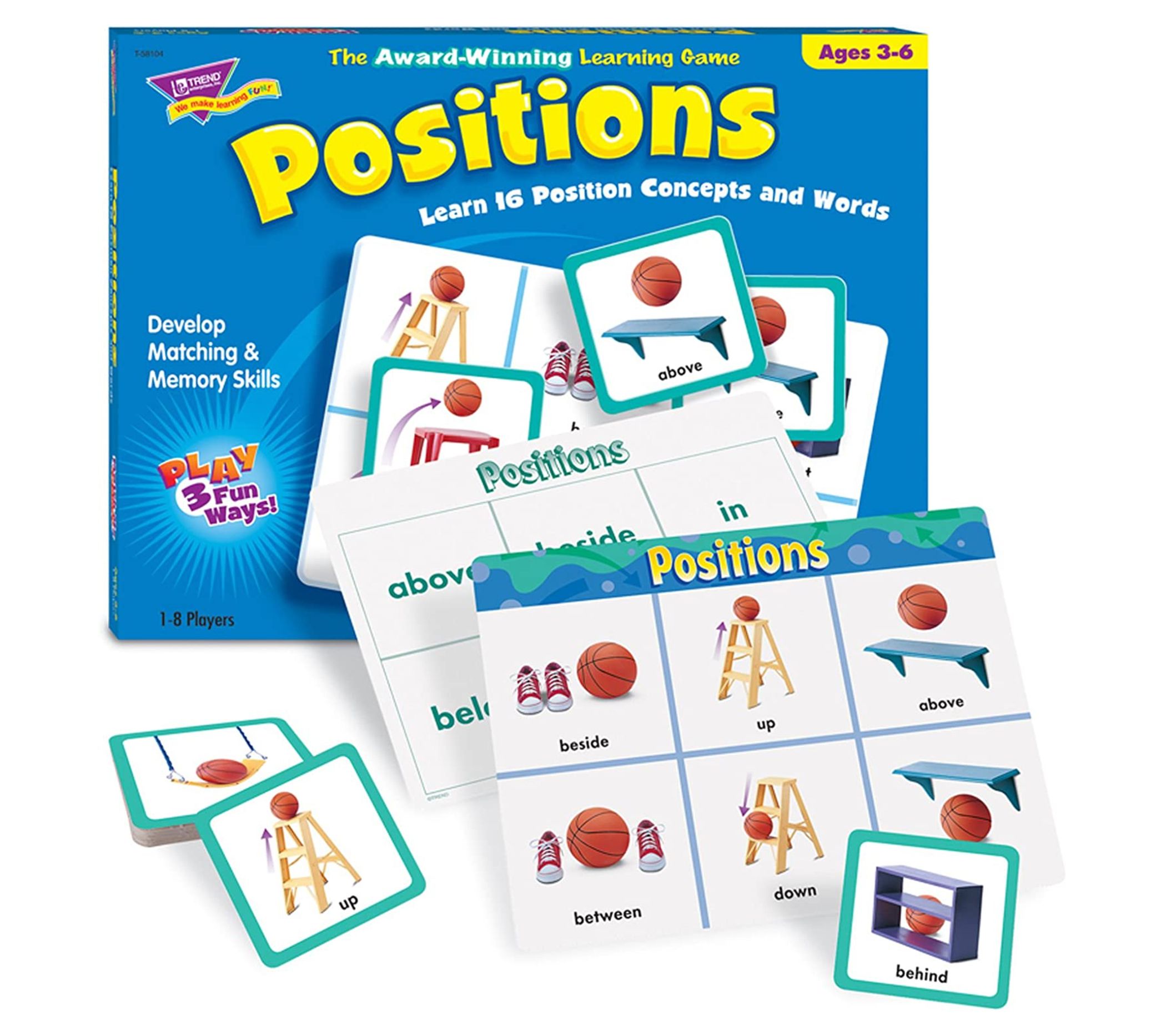 TREND Enterprises Positions Match Me Games