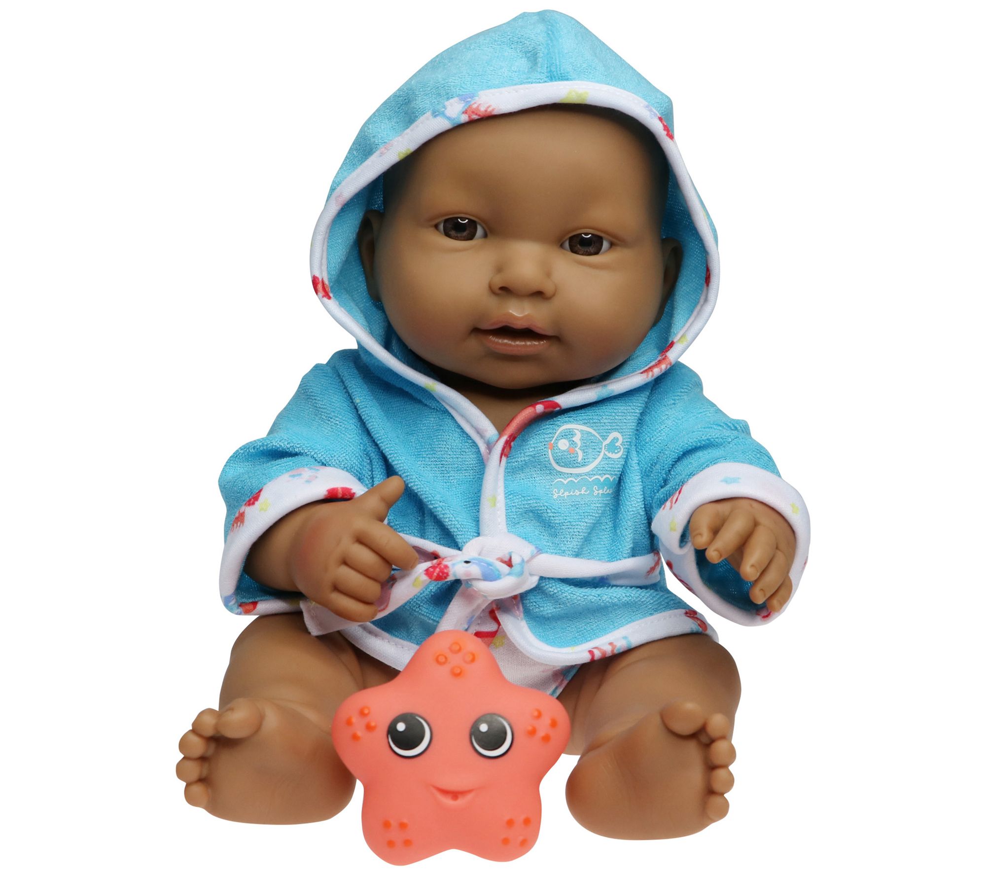 JC Toys Lots to Love Babies 14" All-Vinyl BabyDoll w/ Towel