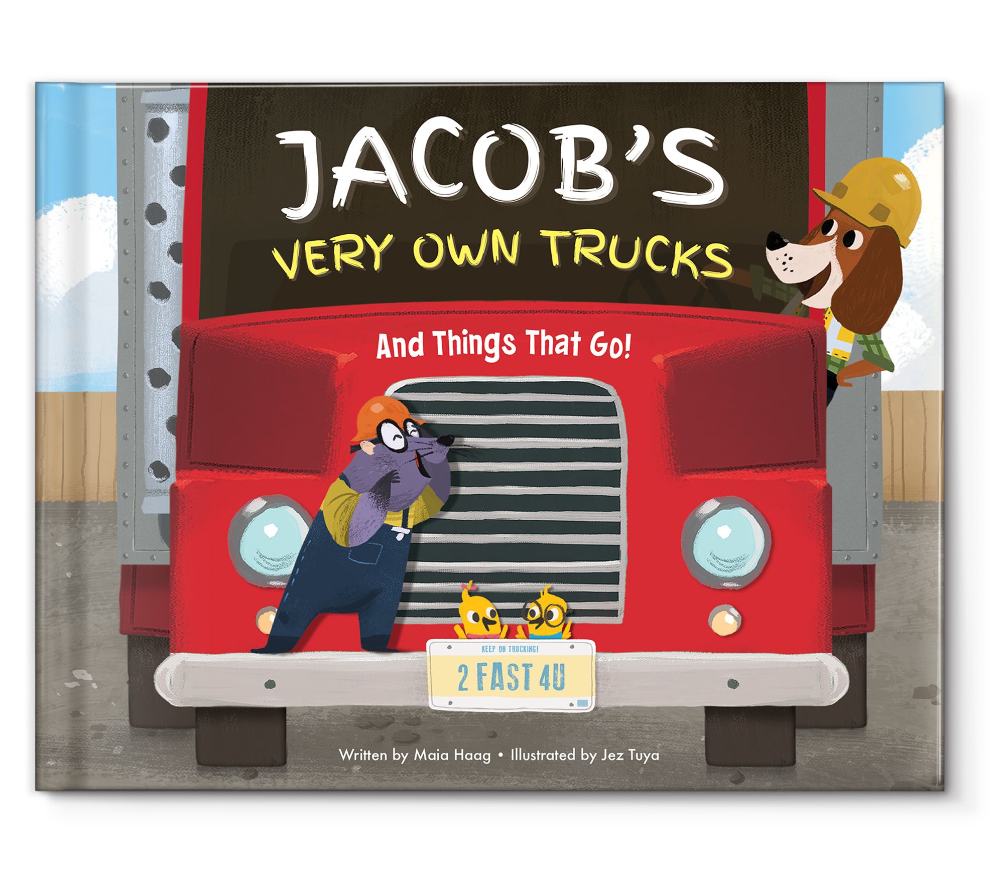 I See Me My Very Own Trucks Personalized Book