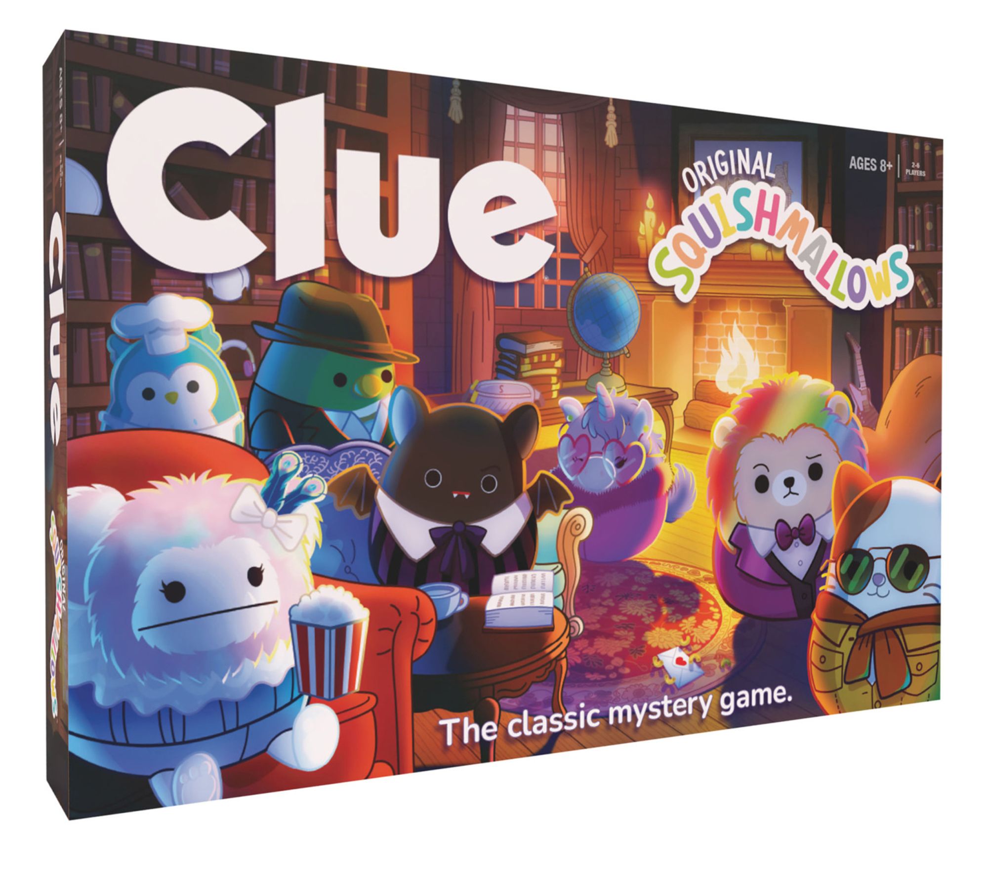 CLUE Original Squishmallows Collectible Edition Board Game