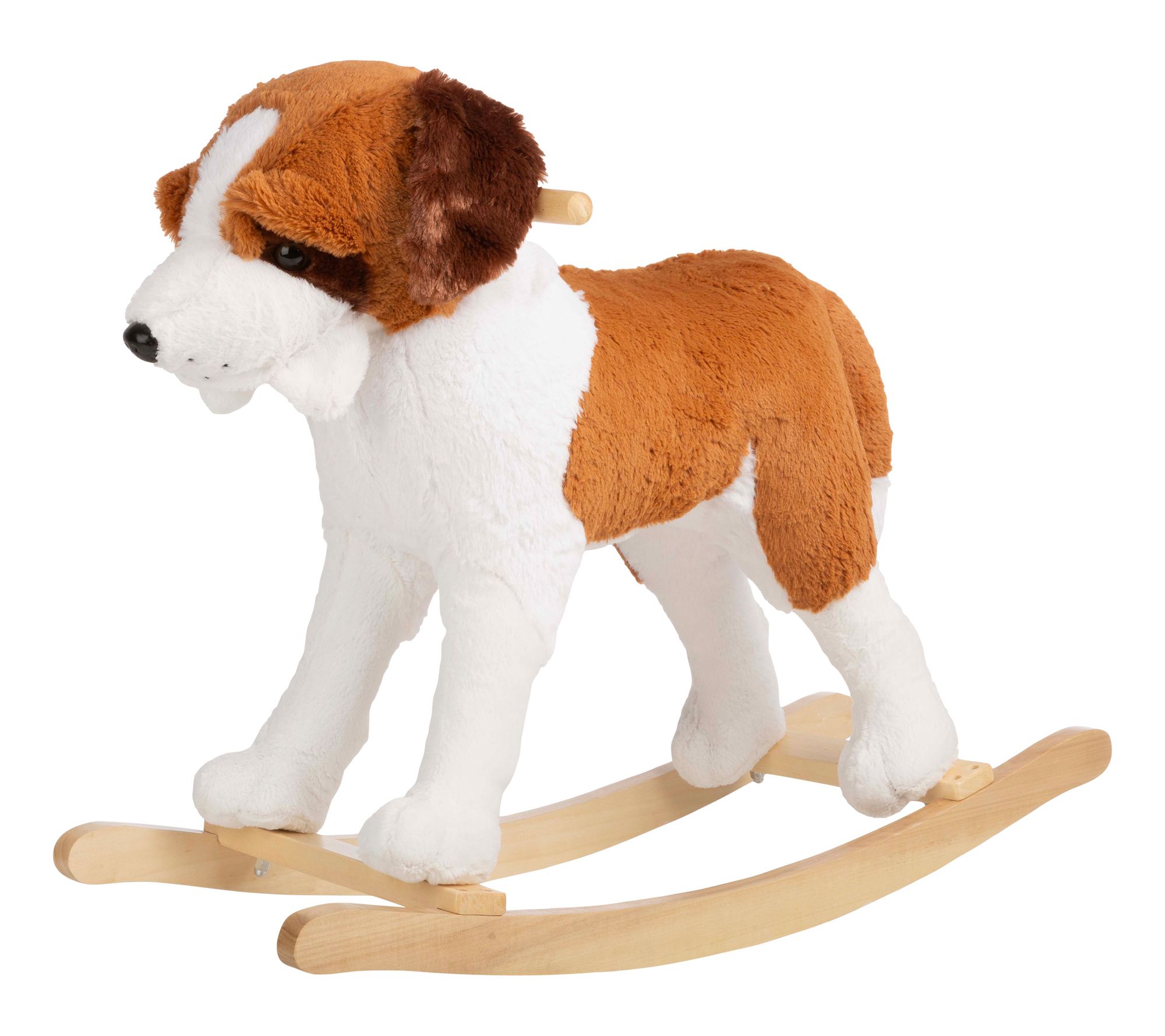 Happy Trails Dog Plush Kids Rocker