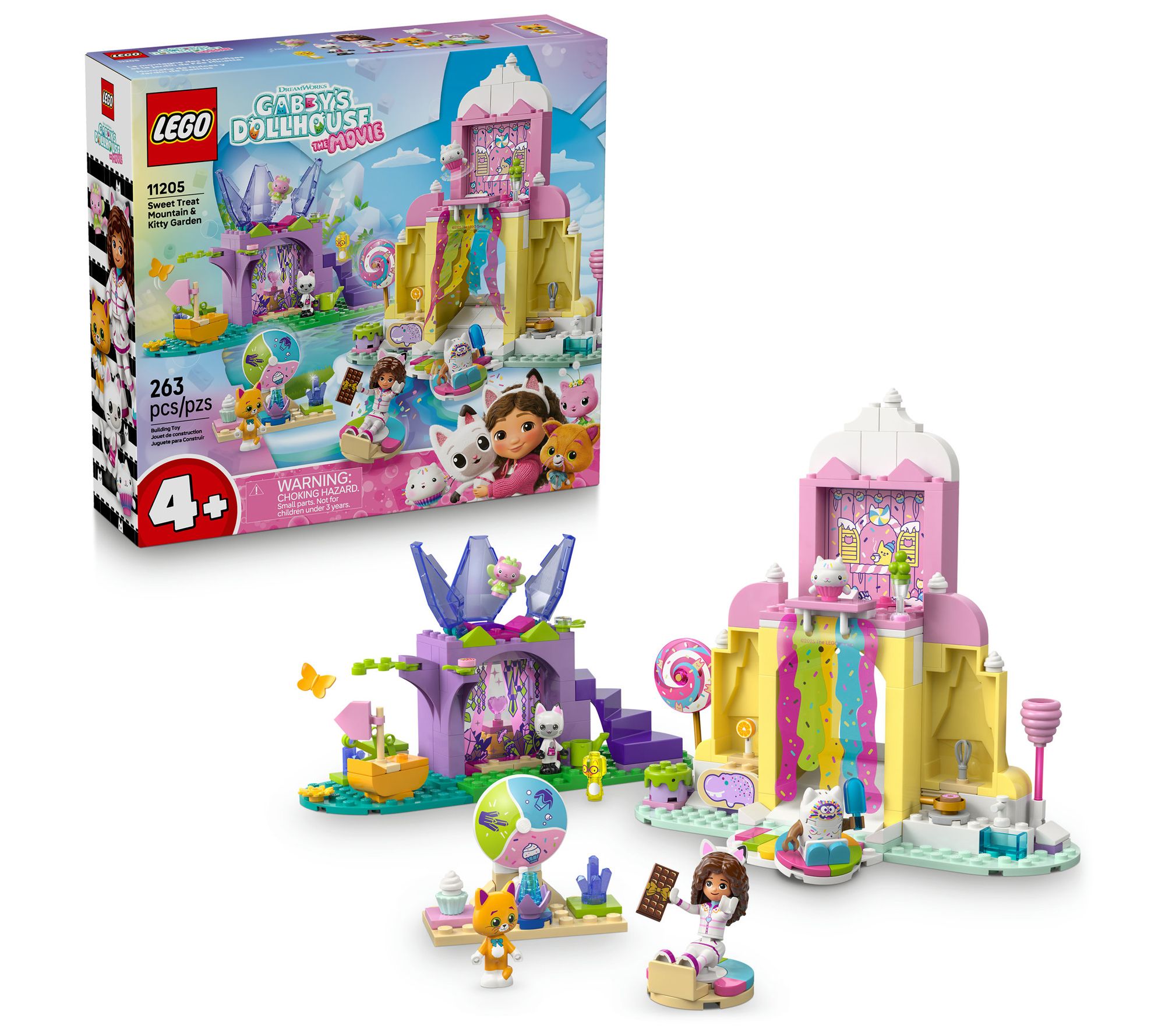 LEGO Gabby's Dollhouse Sweet Treat Mountain & Kitty Garden Pre