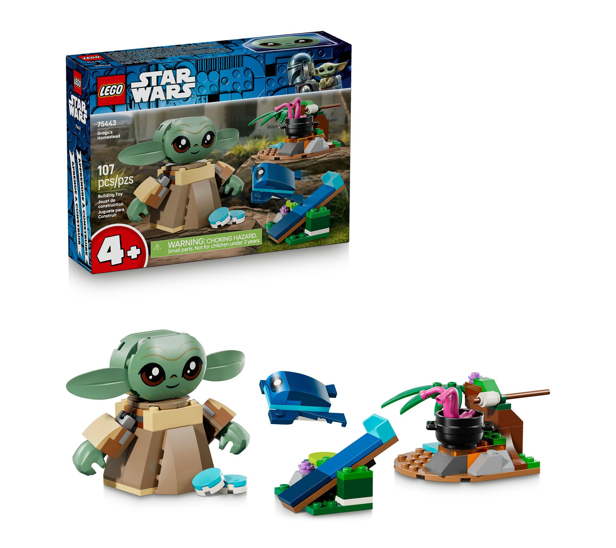 LEGO Star Wars Grogu's Homestead Toy Building Set 75443