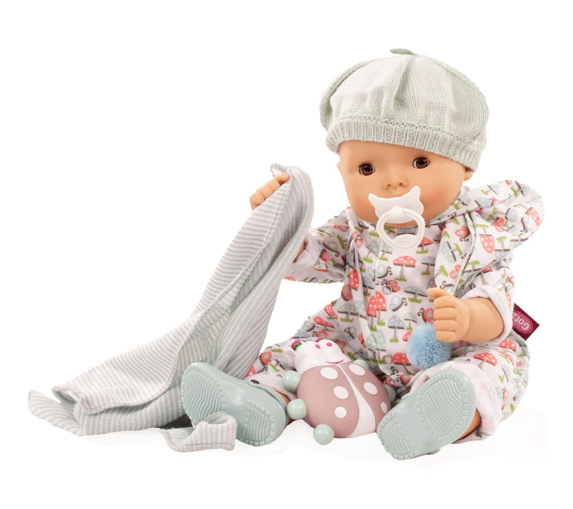 Gotz Maxy Aquini Lucky Mushroom 16.5in Bath Baby Doll