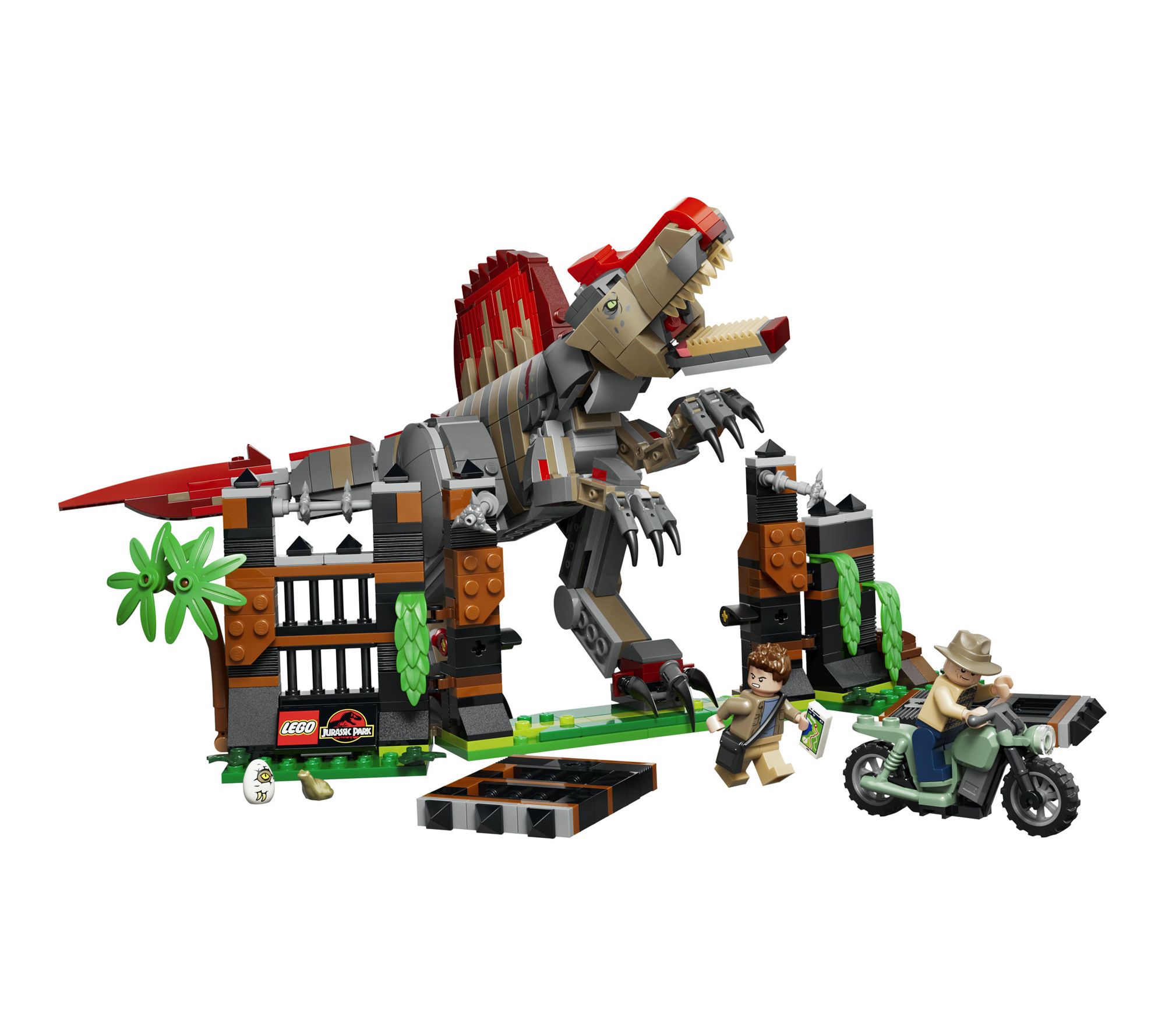 LEGO Jurassic World Spinosaurus Dinosaur Escape 77982 820 Pcs
