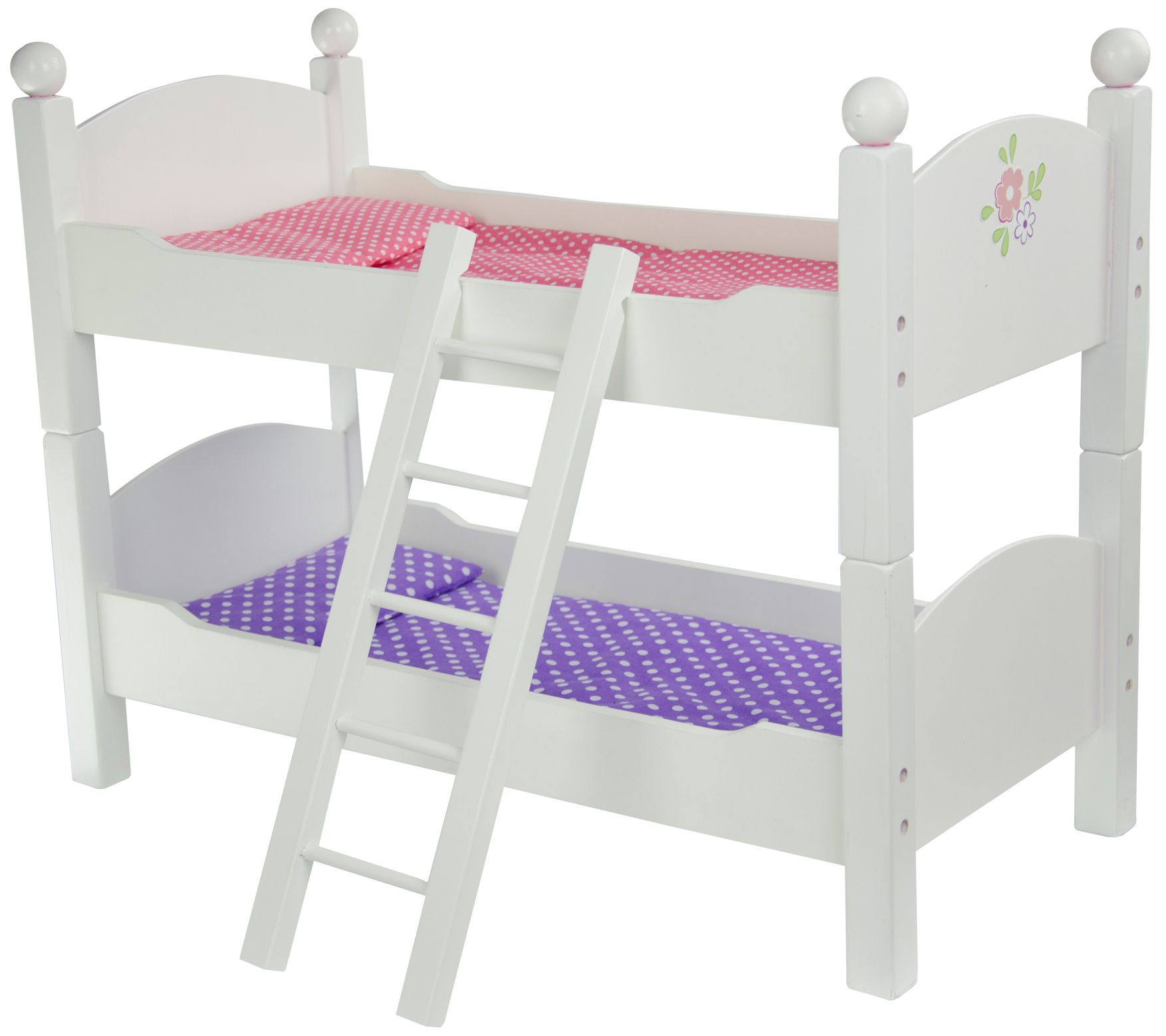 Teamson Kids Princess 18" Doll Double Bunk Bed