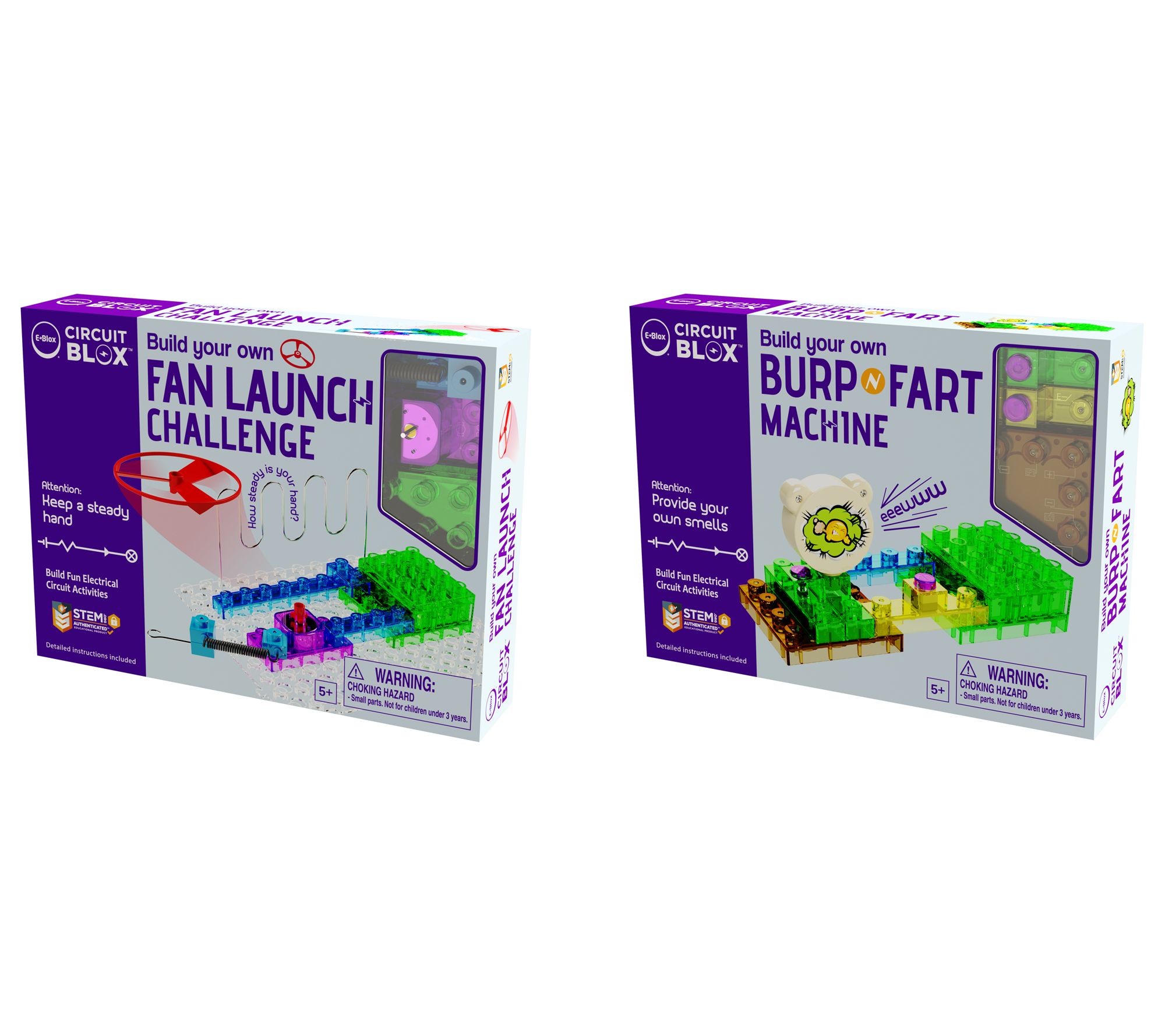 BYO Burp & Fart Machine & Fan Launch ChallengeCombo Set