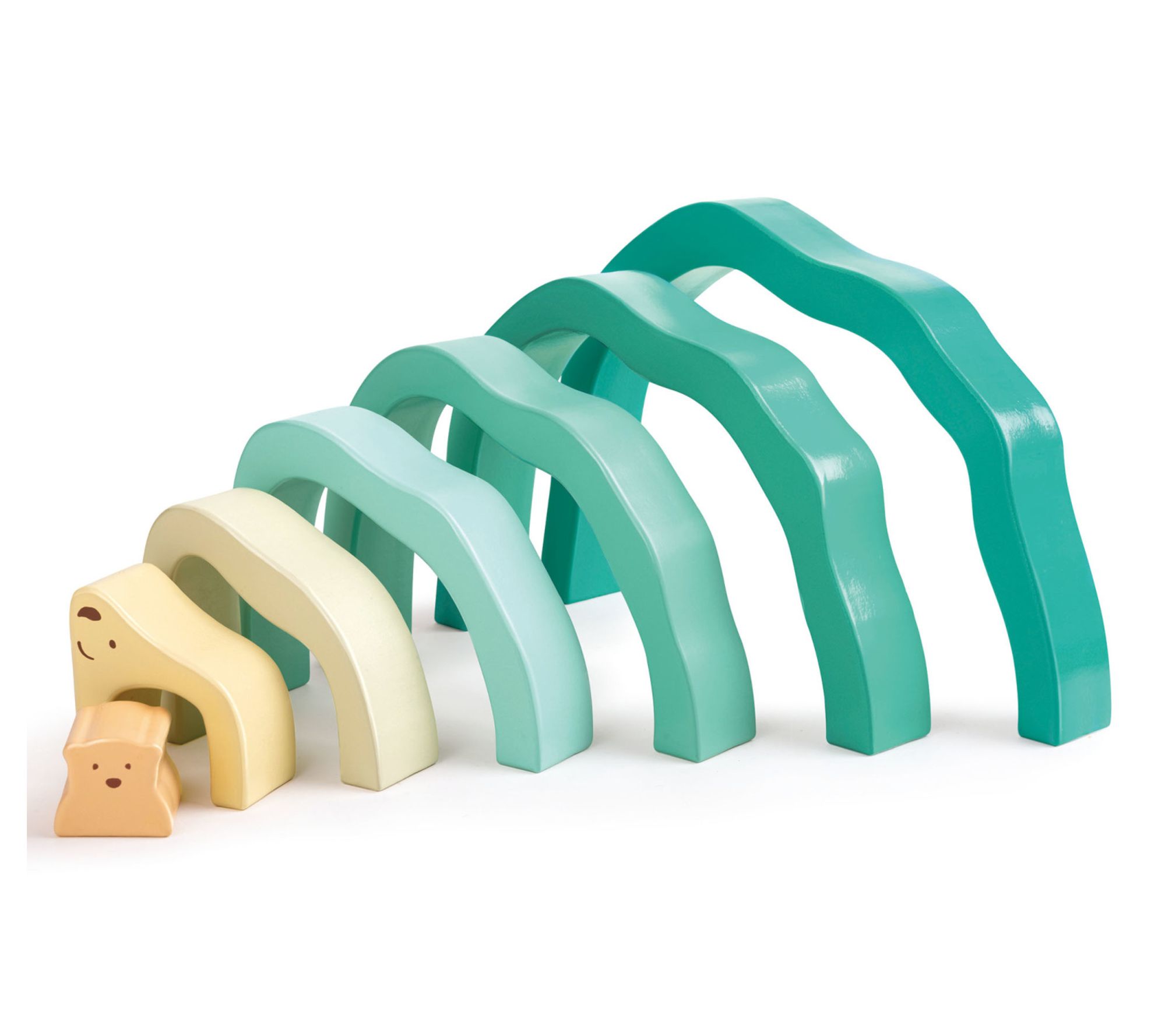 Hape Arctic Polar Bear Stacking Blocks NestingToy