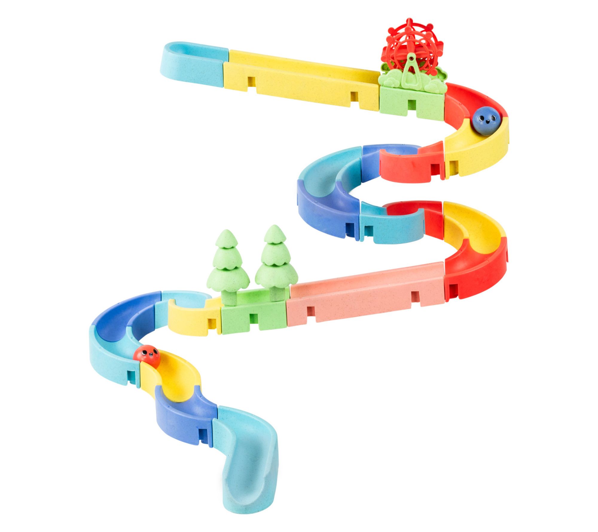 Tiger Tribe Waterslide Marble Run Interactive Bath Toy