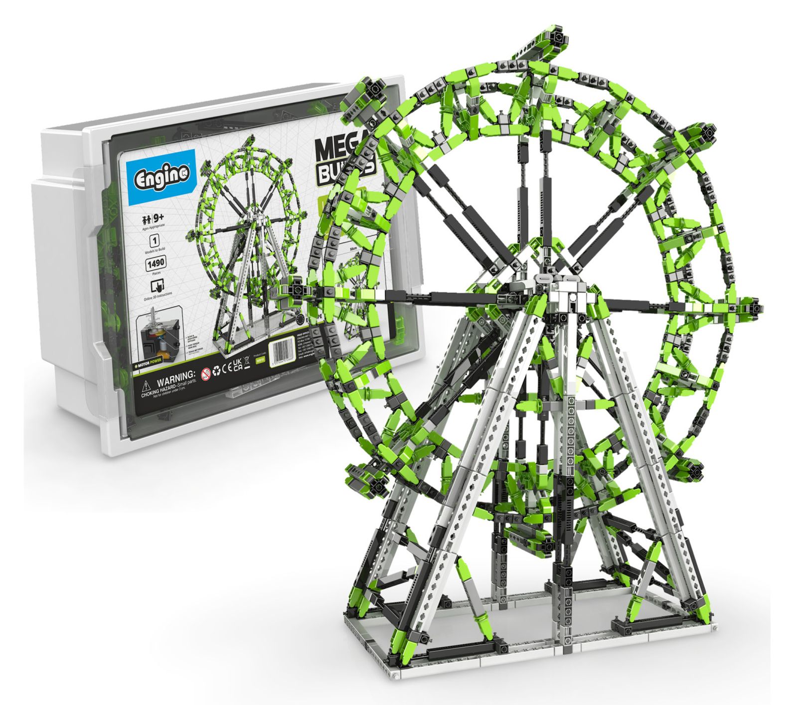 Engino: Mega Builds: London Eye - 1505pc BrickBuilding Set