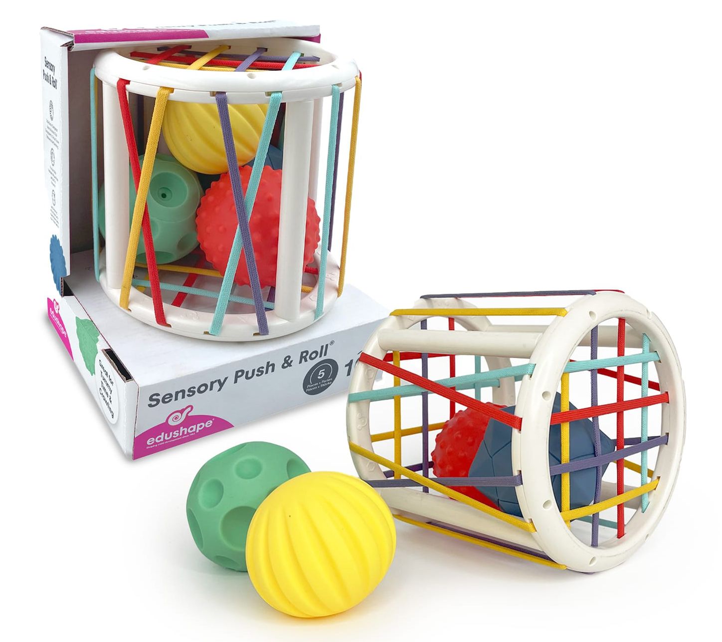 Edushape Sensory Push & Roll - Ultimate Development Toy