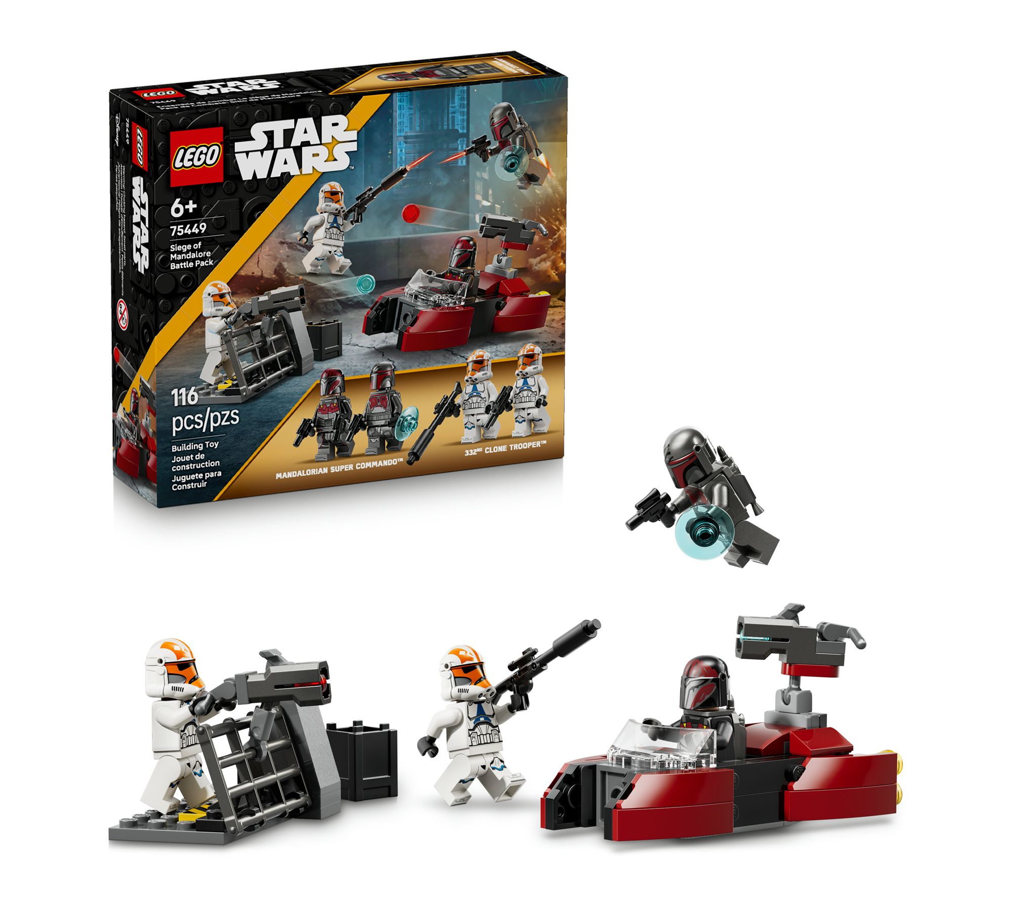 LEGO Star Wars Siege of Mandalore Battle Pack Set 75449